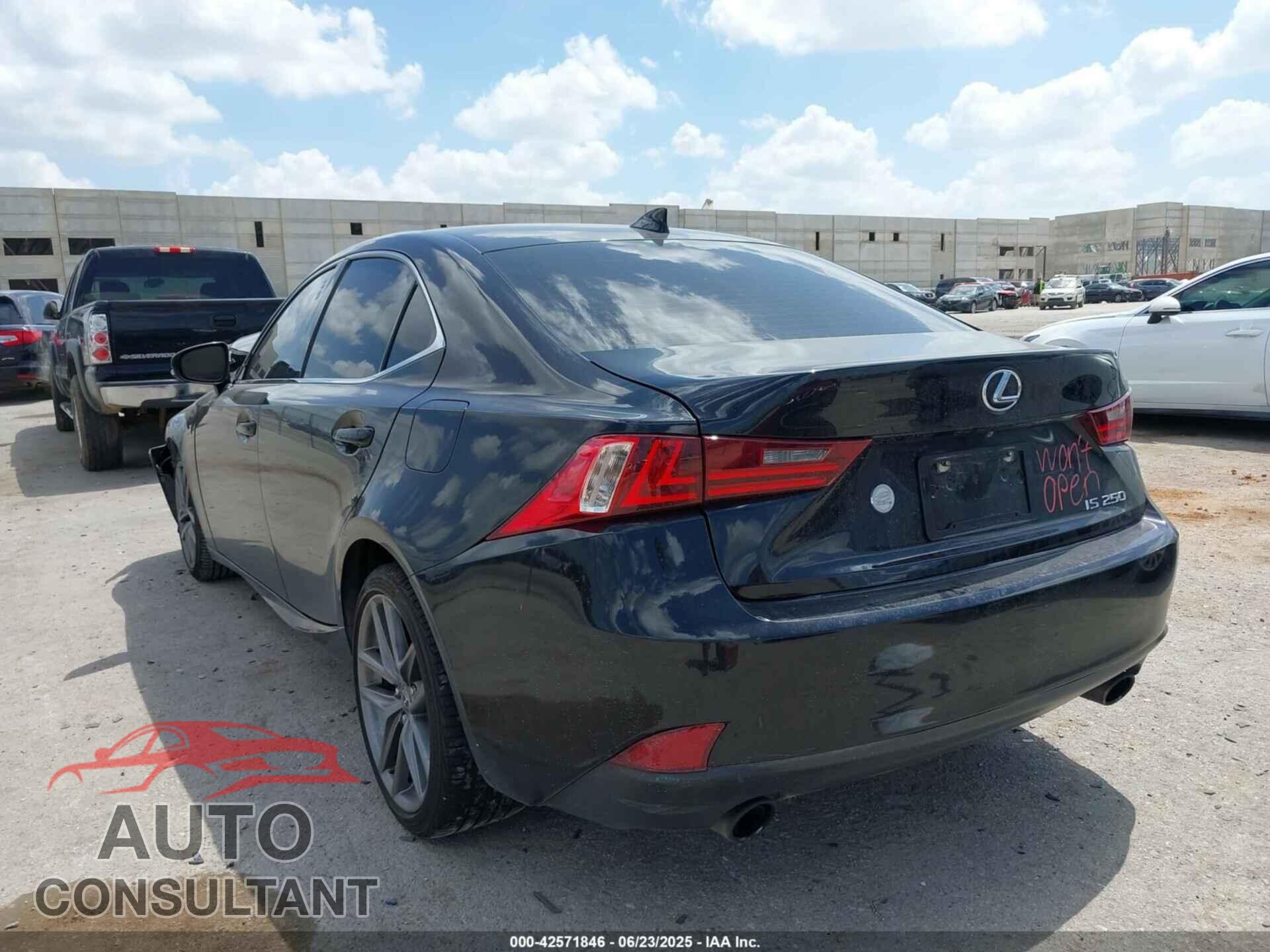 LEXUS IS 250 2014 - JTHBF1D22E5028612