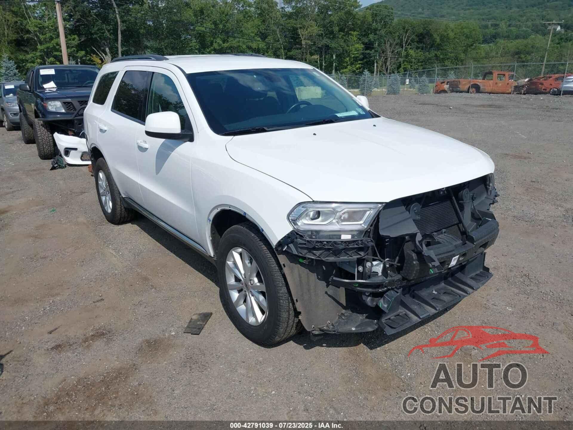 DODGE DURANGO 2021 - 1C4RDJAG0MC558531