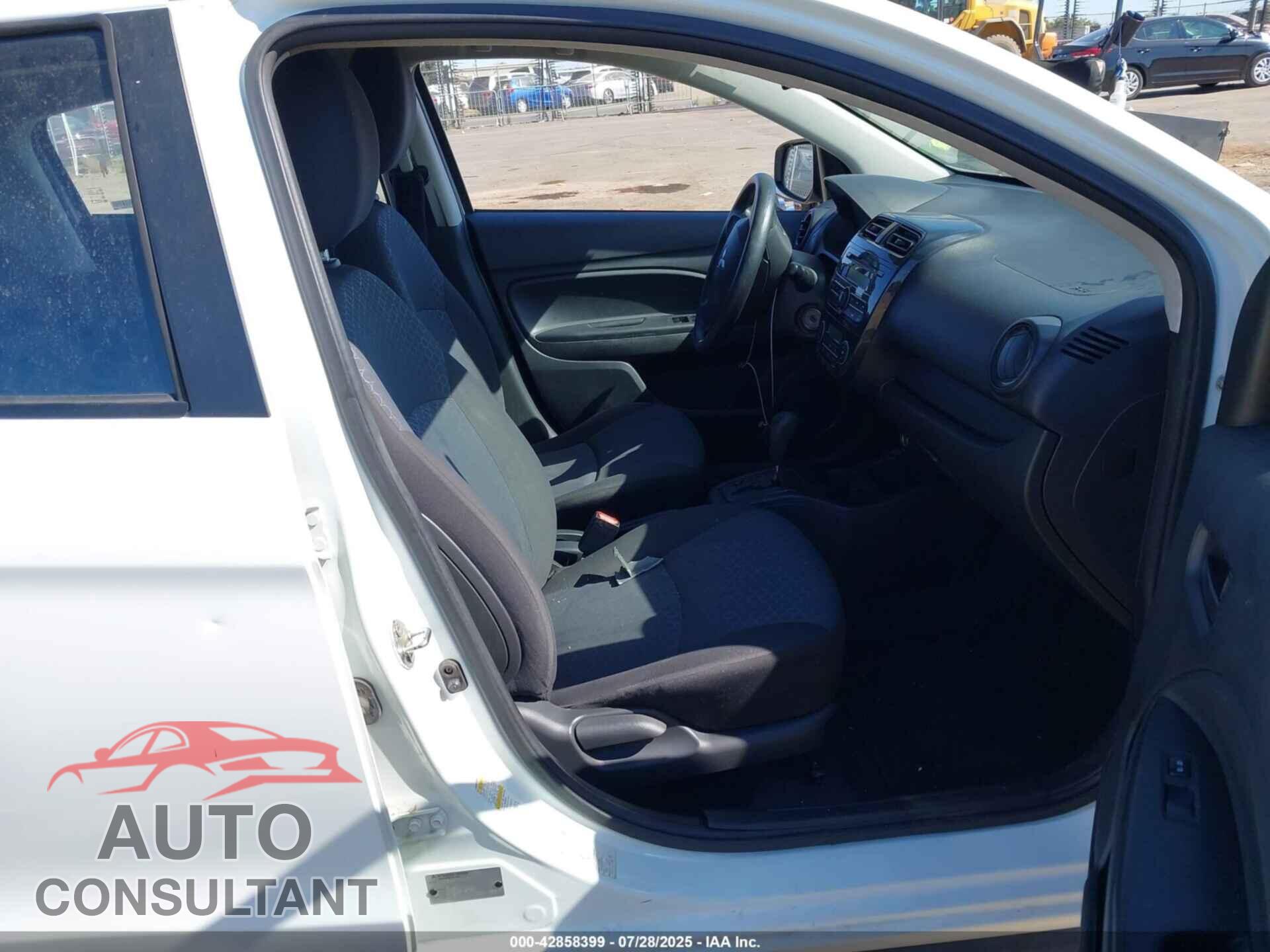 MITSUBISHI MIRAGE 2014 - ML32A3HJ1EH009161