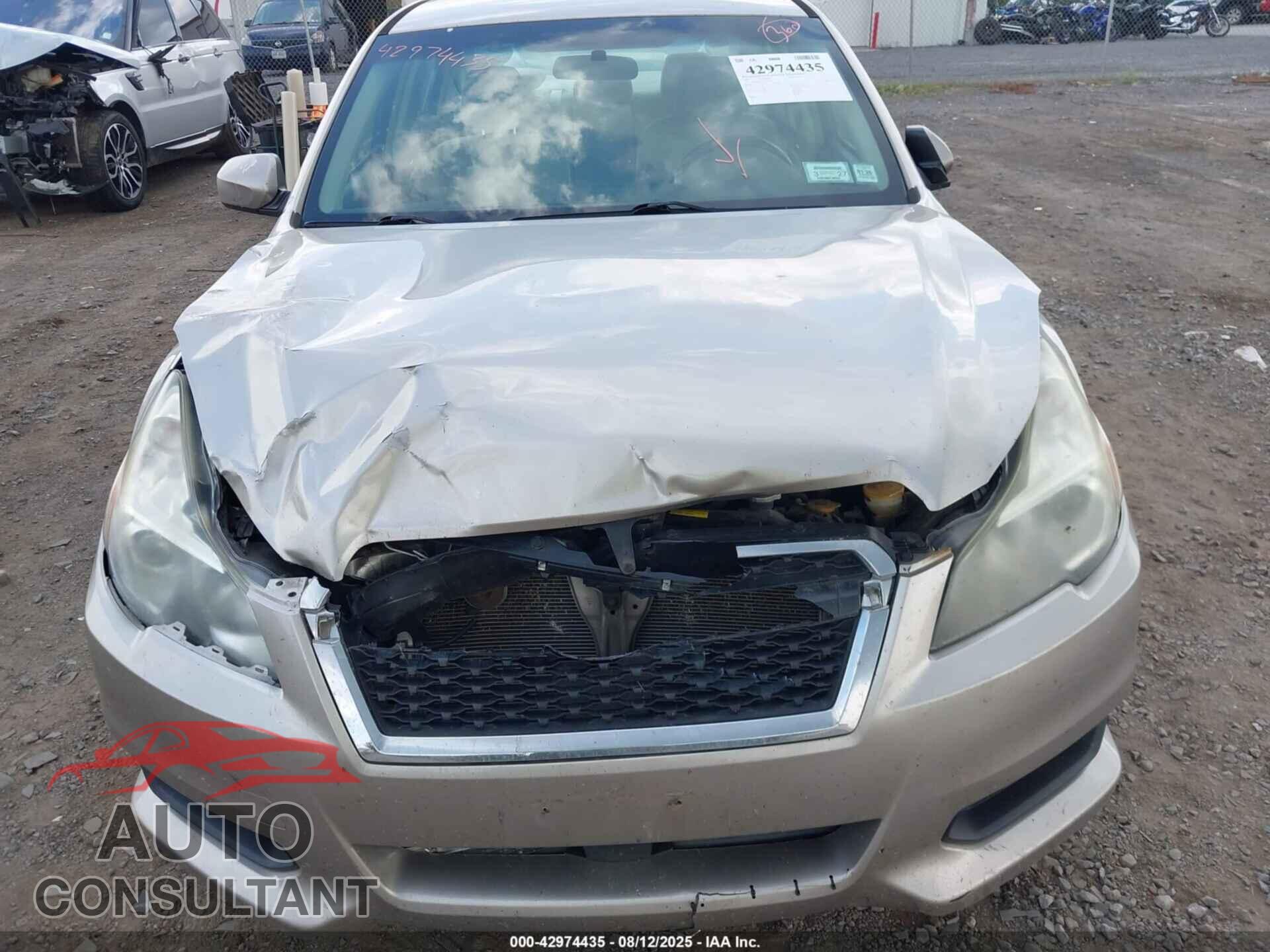 SUBARU LEGACY 2014 - 4S3BMBC62E3026033