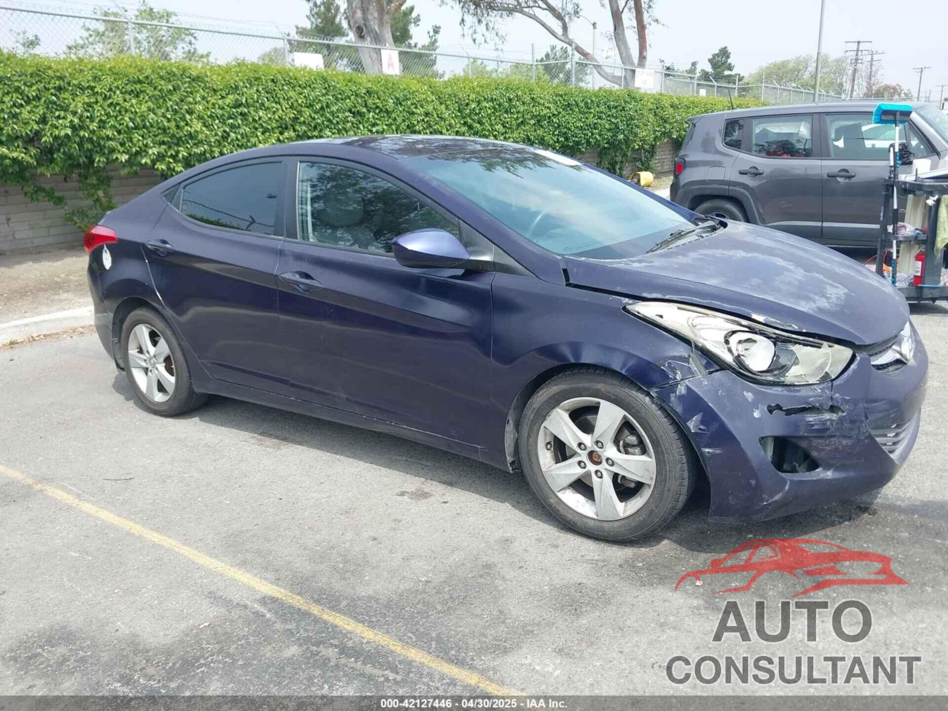 HYUNDAI ELANTRA 2013 - 5NPDH4AE2DH407077