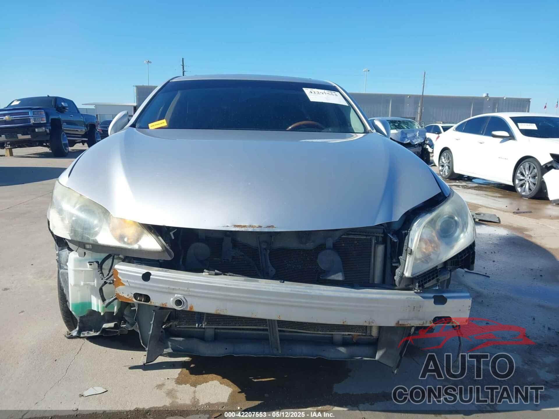 LEXUS ES 350 2009 - JTHBJ46G692333708