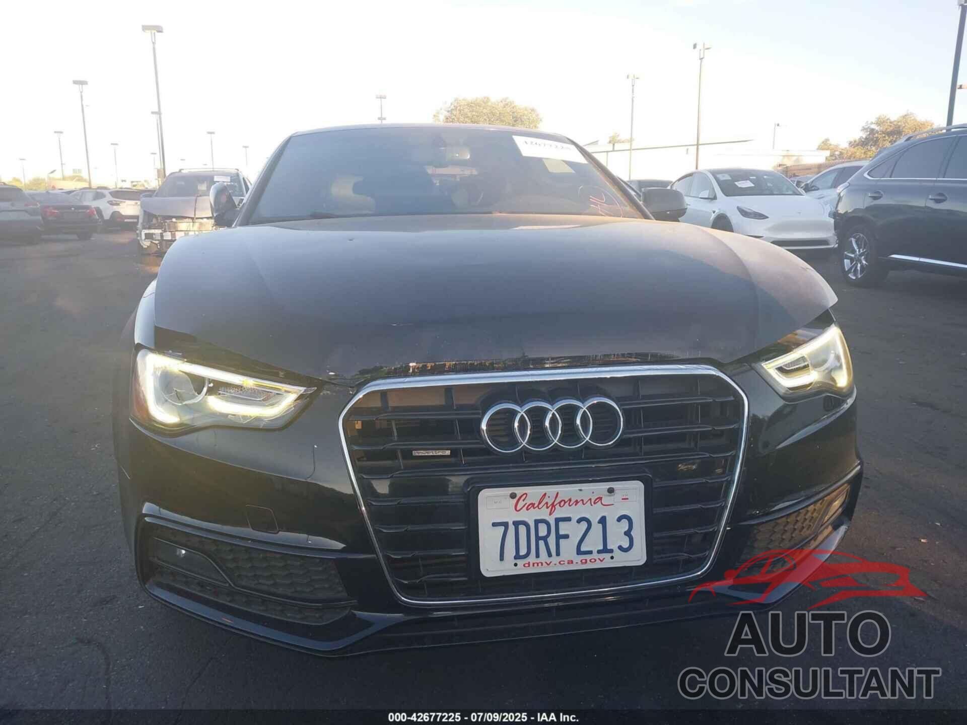 AUDI A5 2014 - WAUWFAFR1EA016453
