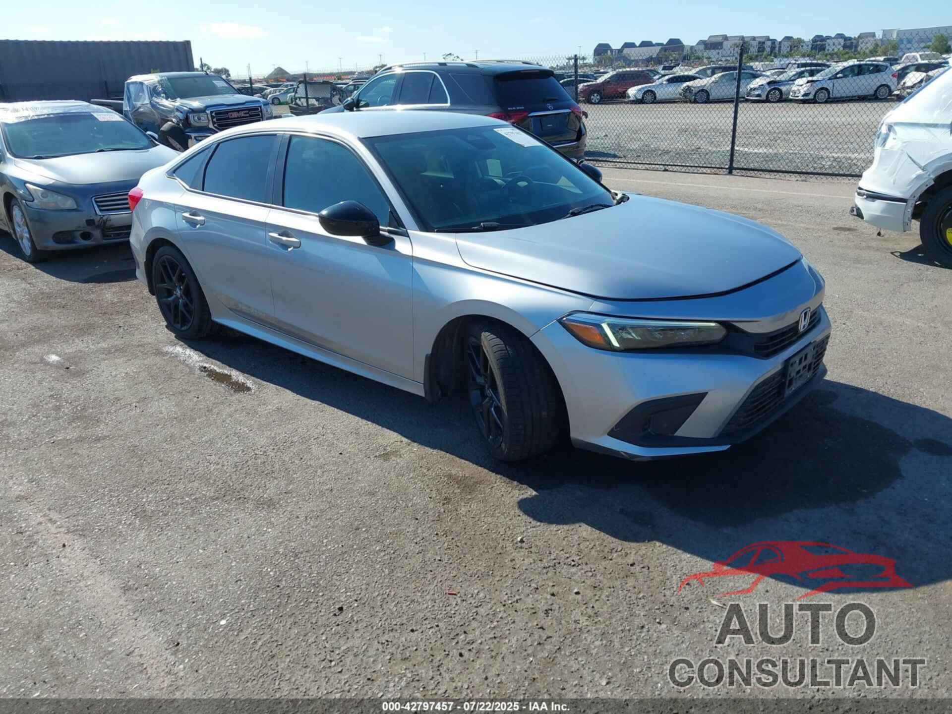HONDA CIVIC 2022 - 2HGFE2F57NH513535