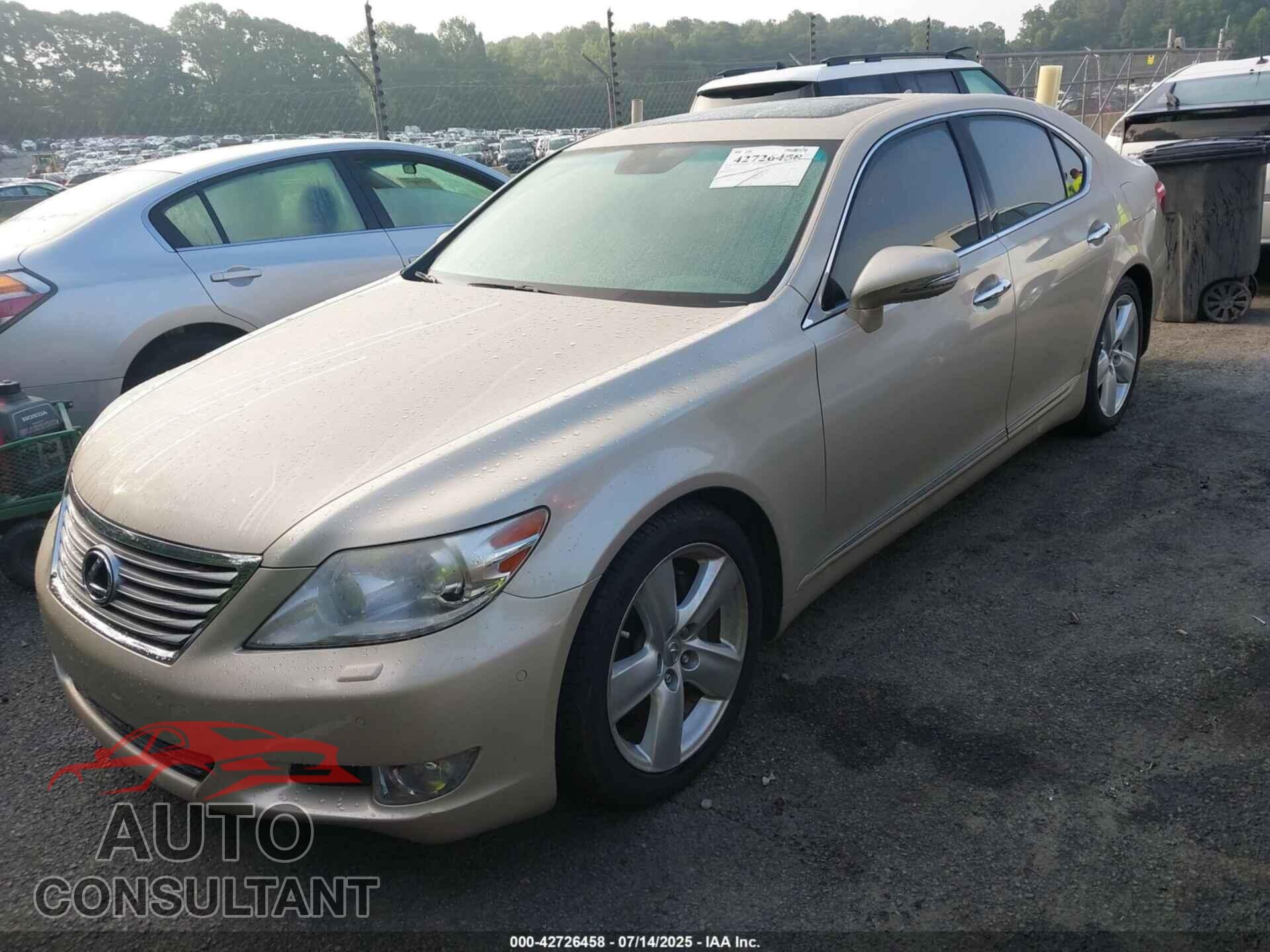 LEXUS LS 460 2012 - JTHBL5EF5C5111062