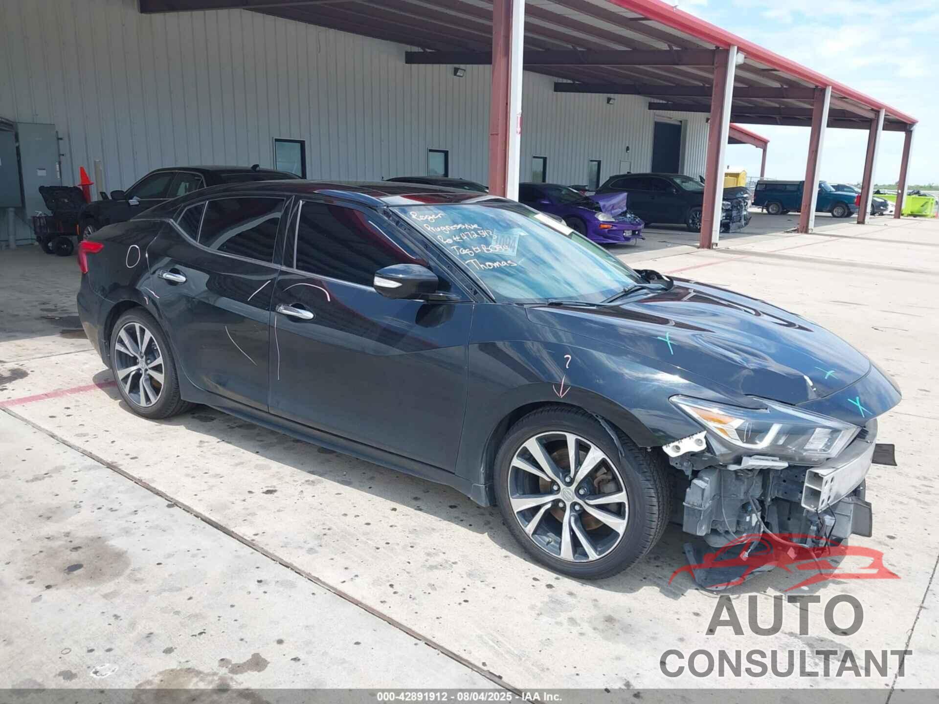 NISSAN MAXIMA 2017 - 1N4AA6AP2HC443993