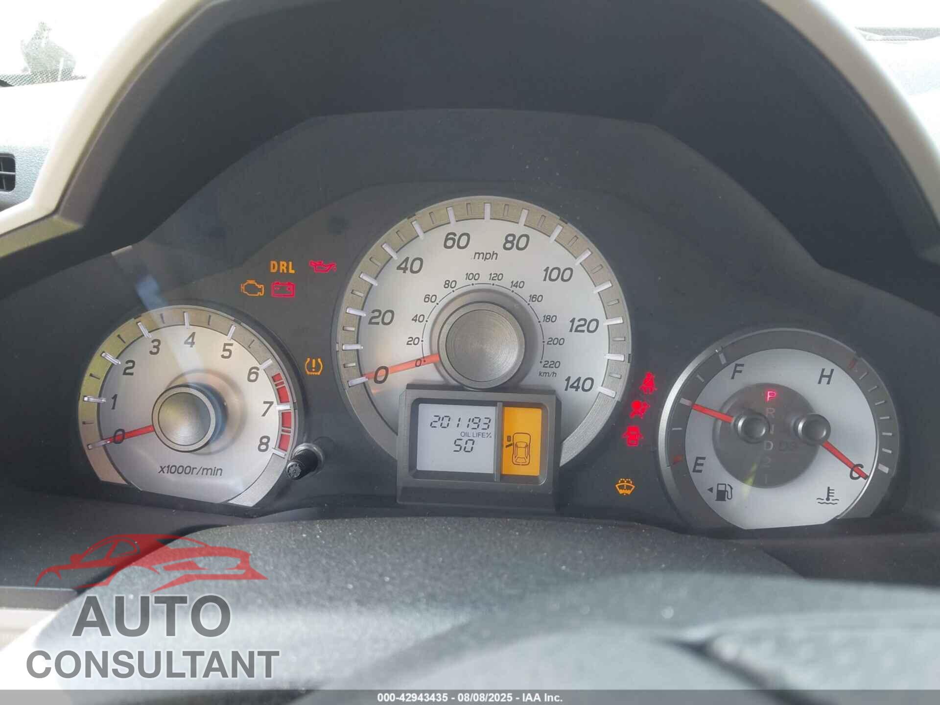 HONDA PILOT 2013 - 5FNYF4H27DB076868