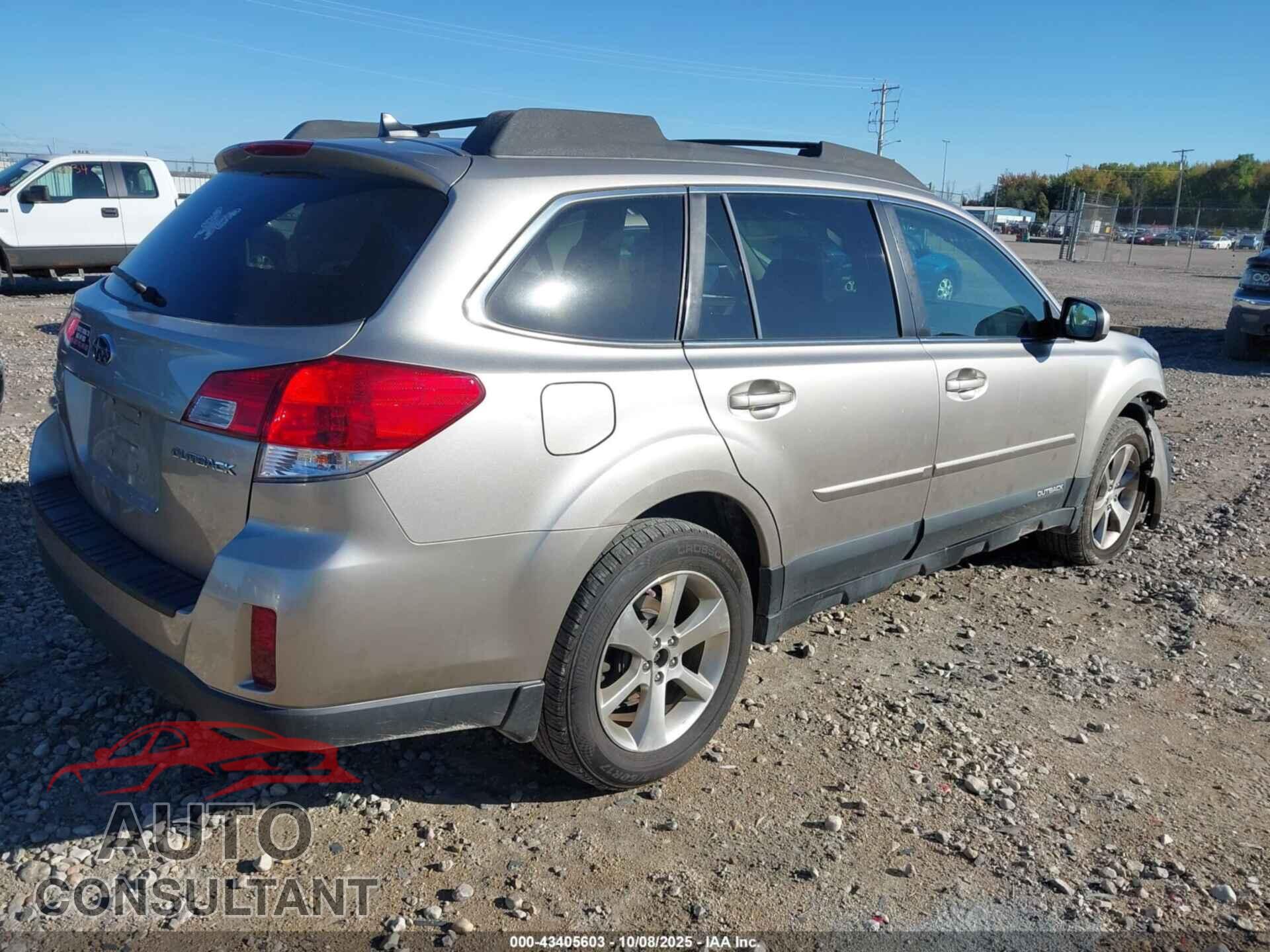 SUBARU OUTBACK 2014 - 4S4BRCLC8E3307701