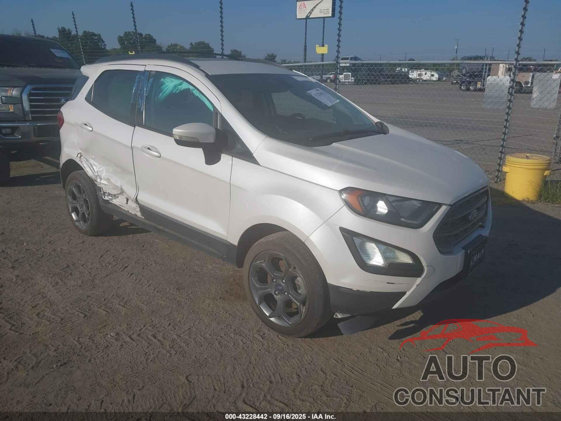 FORD ECOSPORT 2018 - MAJ6P1CL7JC205340