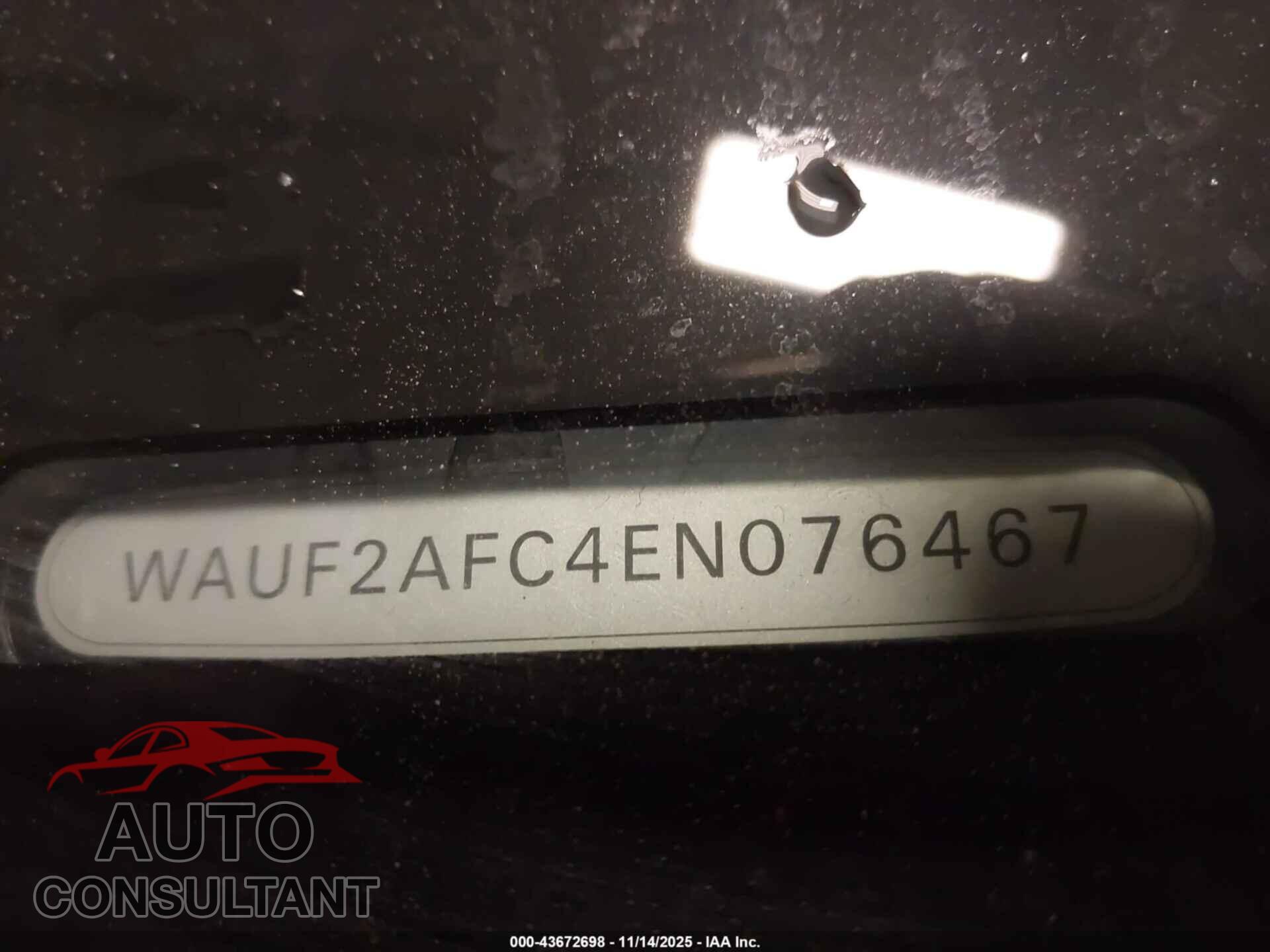 AUDI S6 2014 - WAUF2AFC4EN076467
