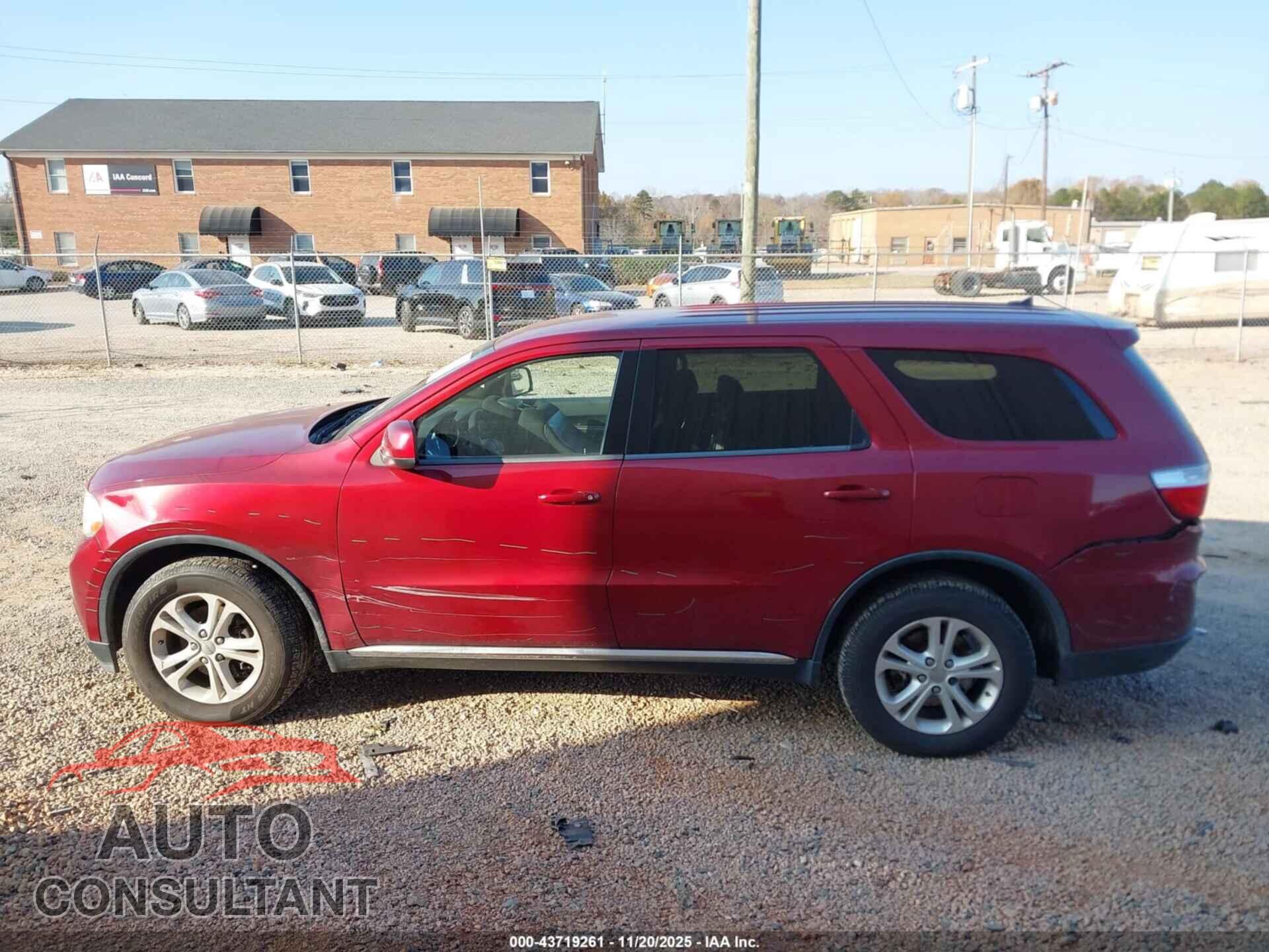 DODGE DURANGO 2013 - 1C4RDHAG4DC662156