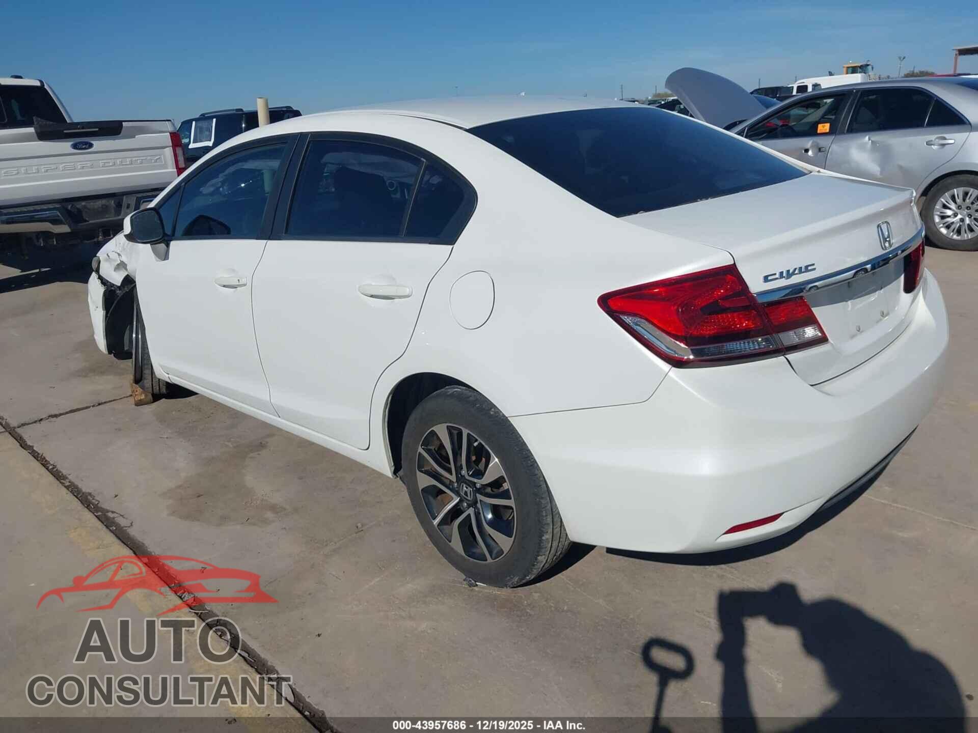 HONDA CIVIC 2013 - 19XFB2F98DE041883