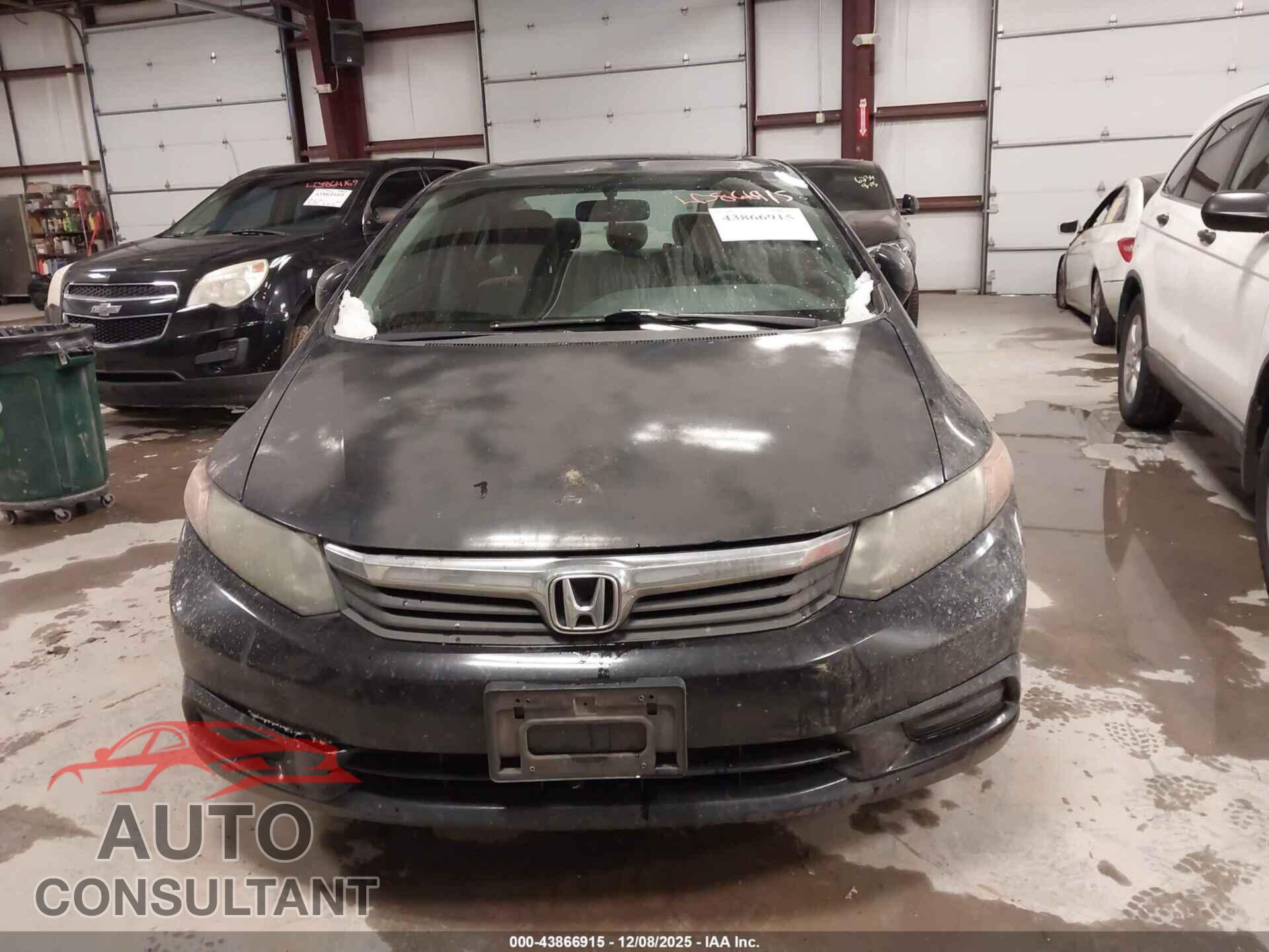 HONDA CIVIC 2012 - 2HGFB2F86CH577758