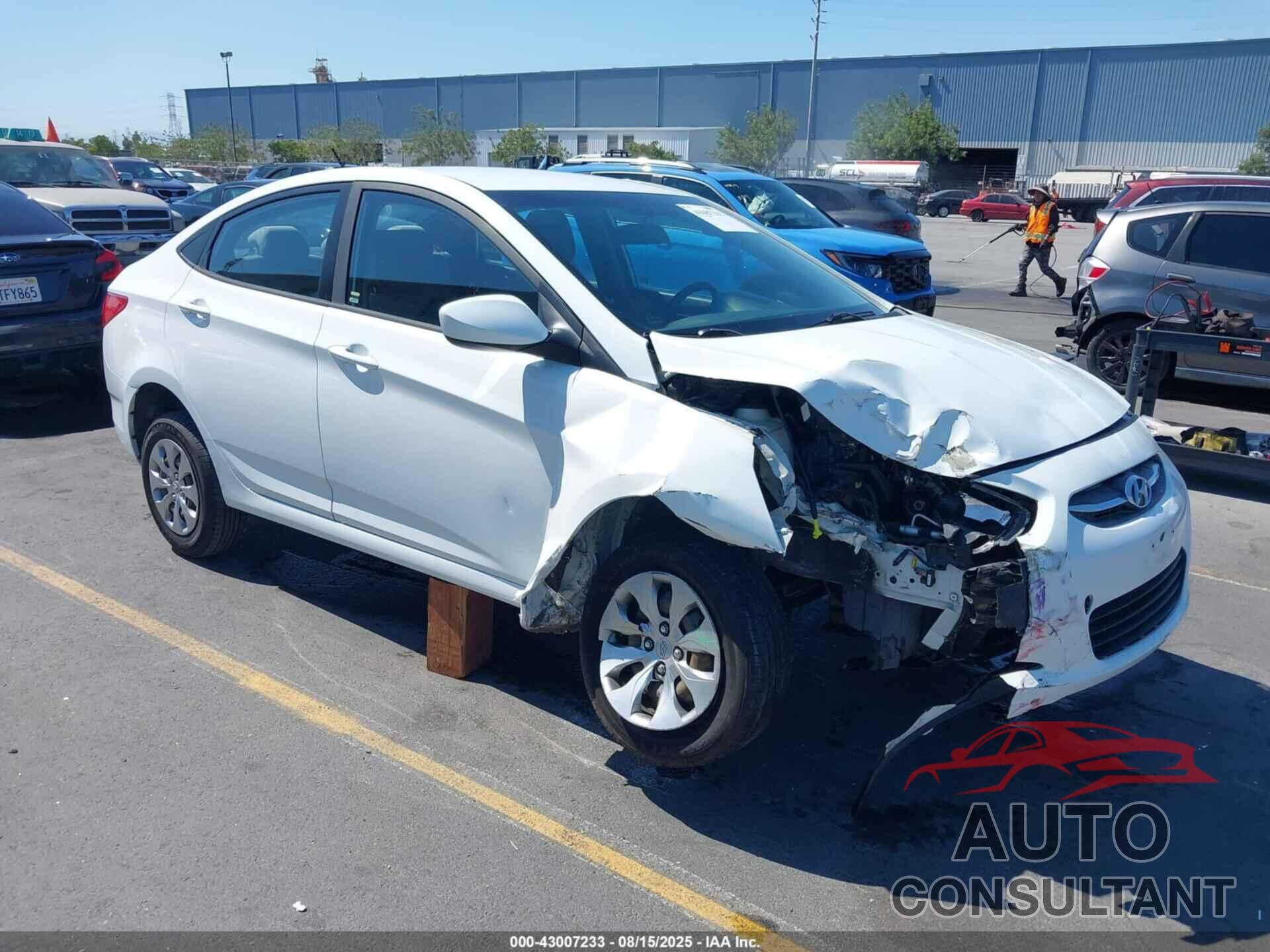 HYUNDAI ACCENT 2017 - KMHCT4AE9HU171447