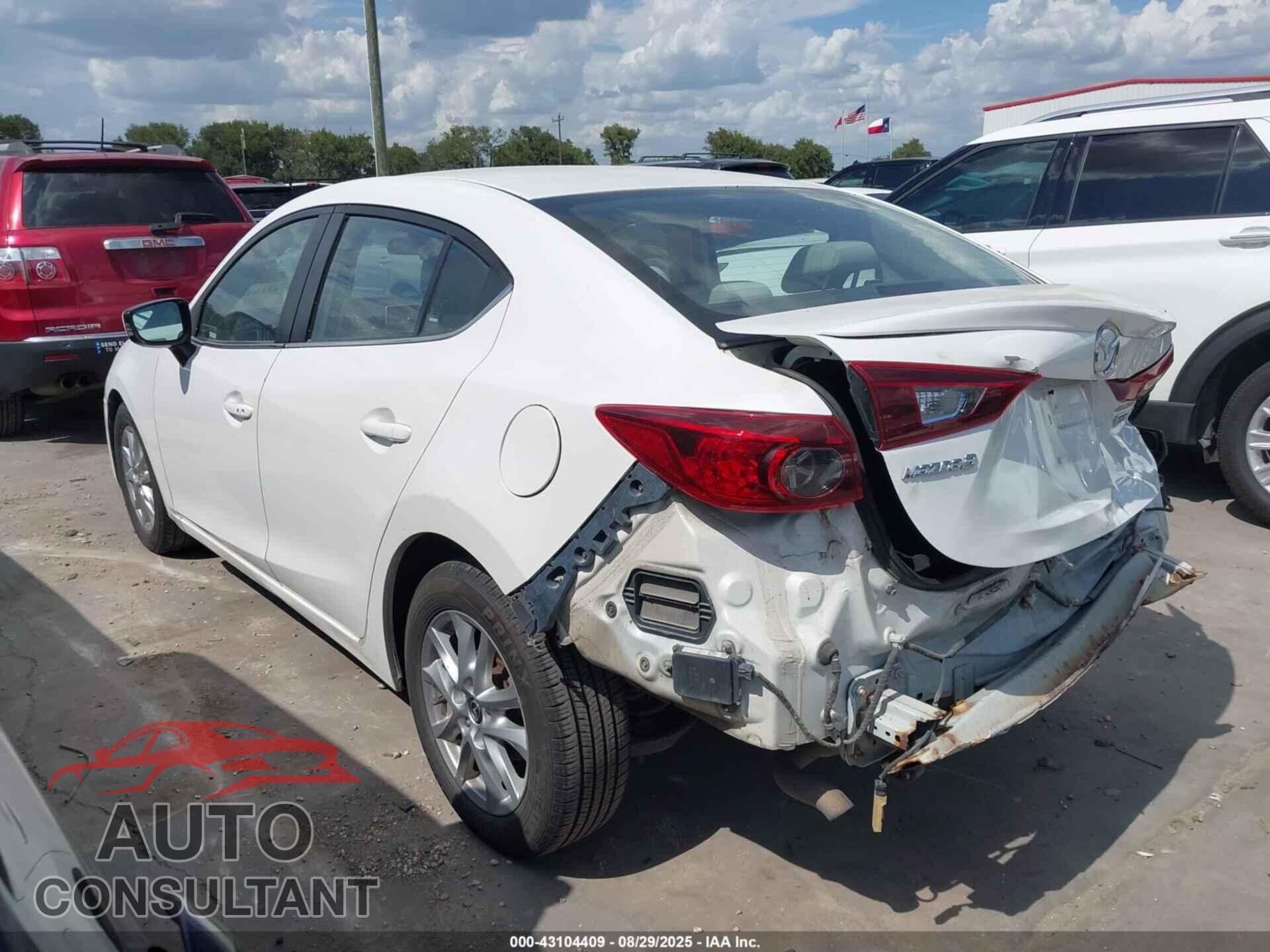 MAZDA MAZDA3 2014 - JM1BM1V72E1105701