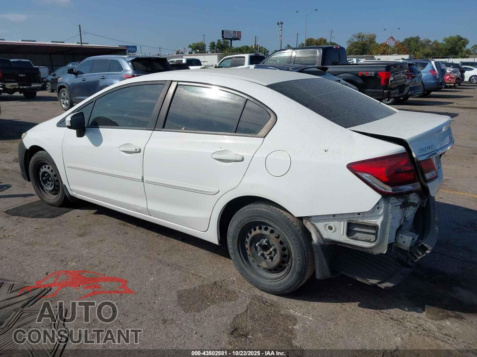 HONDA CIVIC 2014 - 19XFB2F5XEE068470
