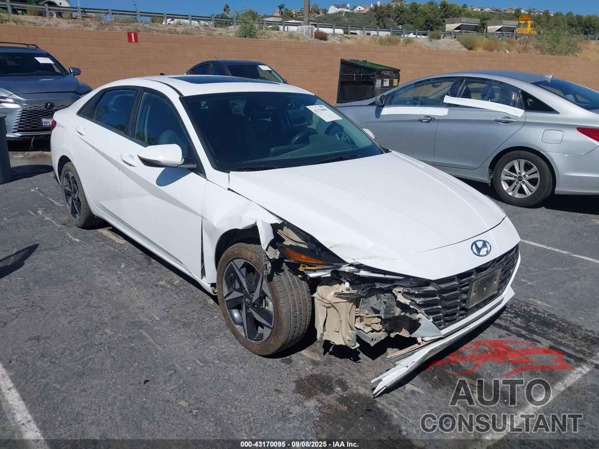 HYUNDAI ELANTRA HYBRID 2023 - KMHLN4AJ1PU050871