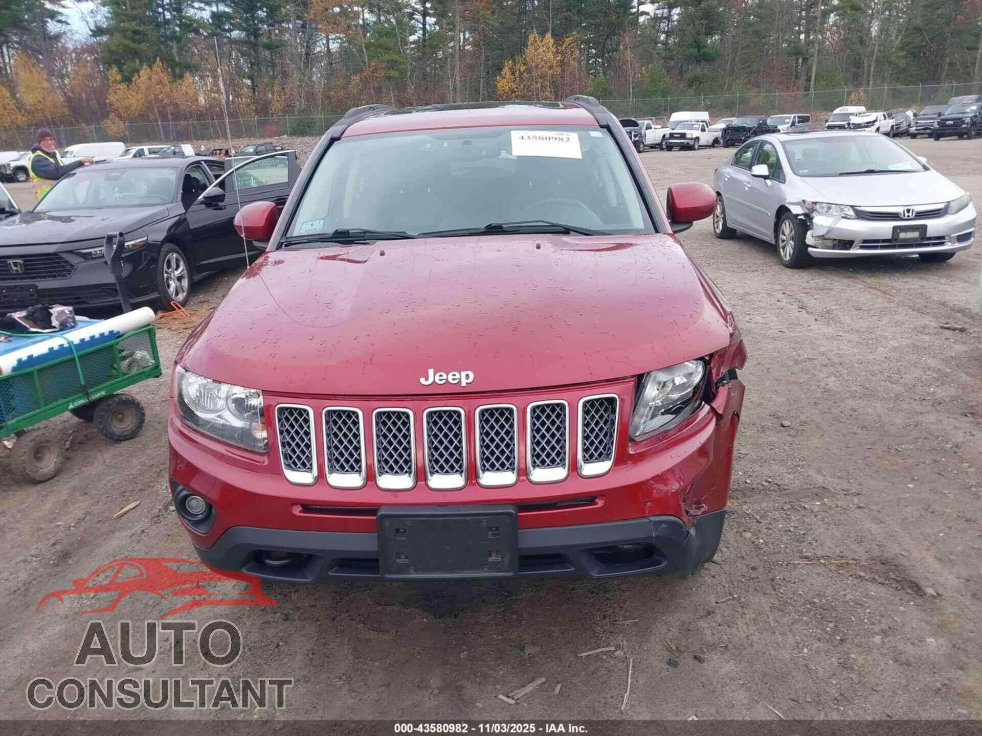 JEEP COMPASS 2017 - 1C4NJDEB8HD101652