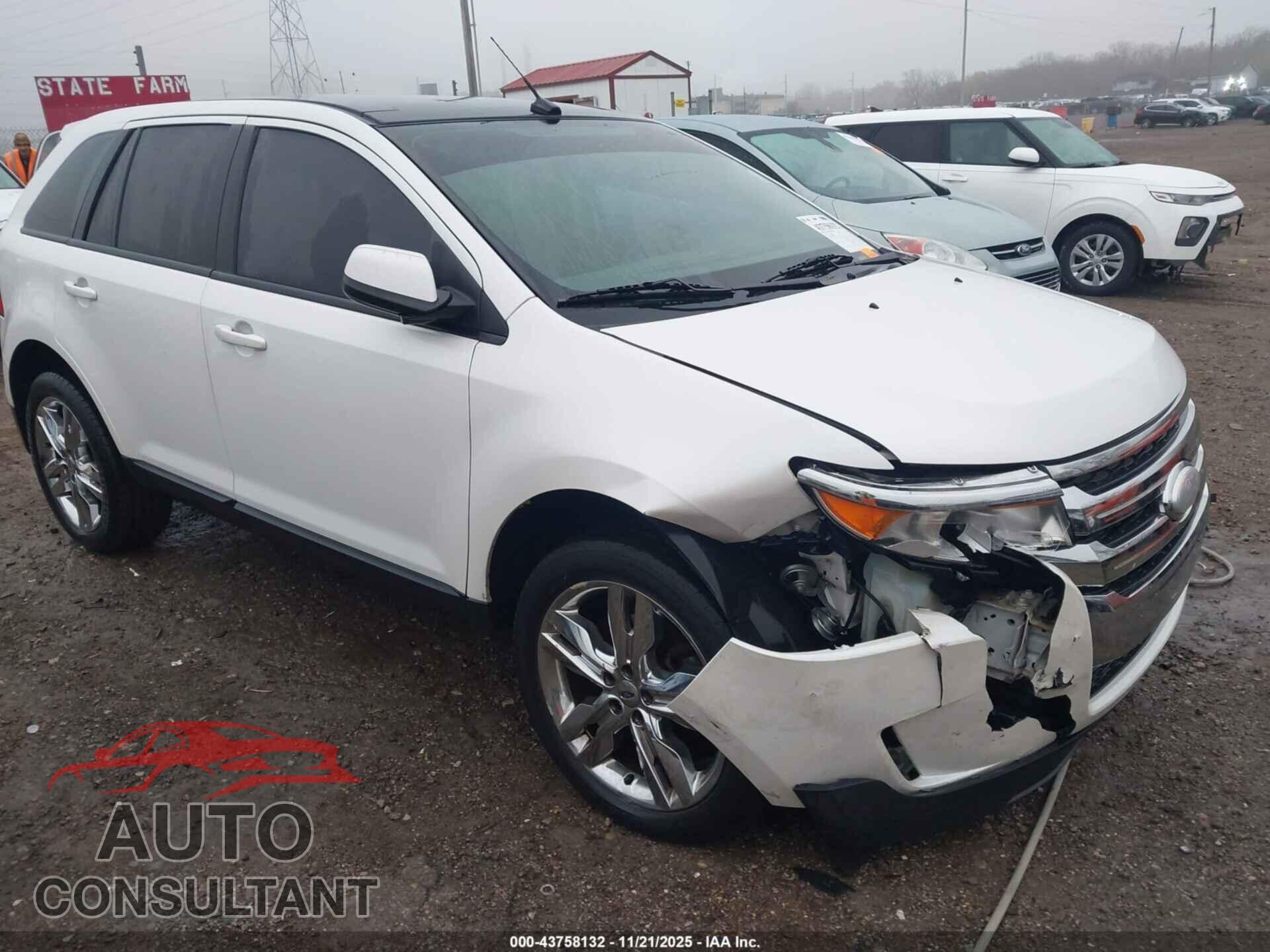 FORD EDGE 2013 - 2FMDK3JC3DBB51789