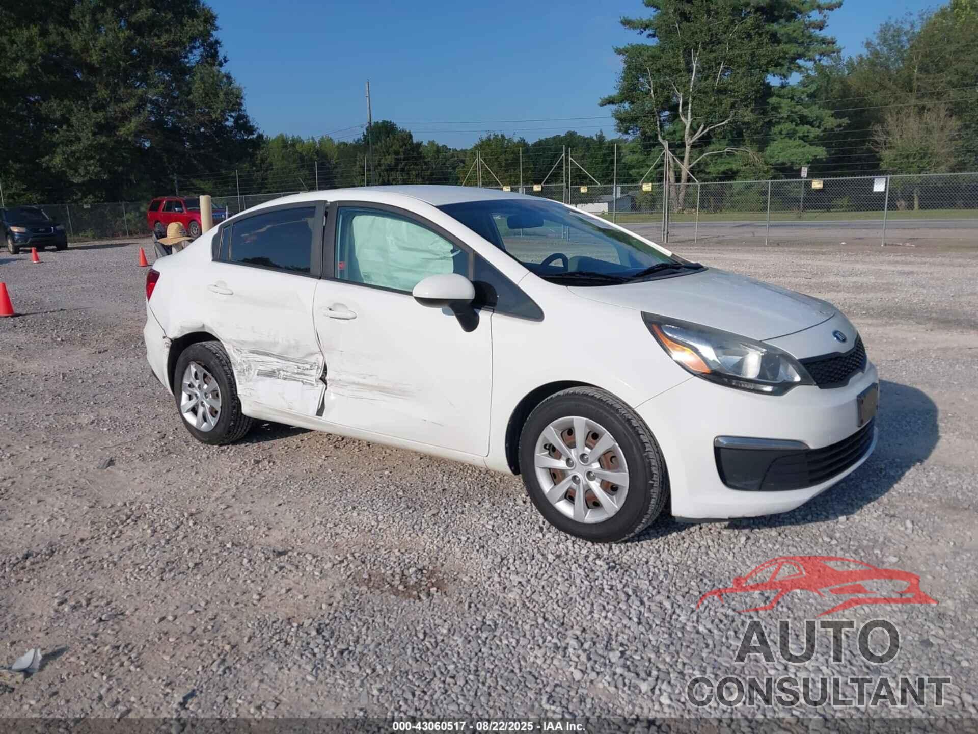 KIA RIO 2017 - KNADM4A37H6006793