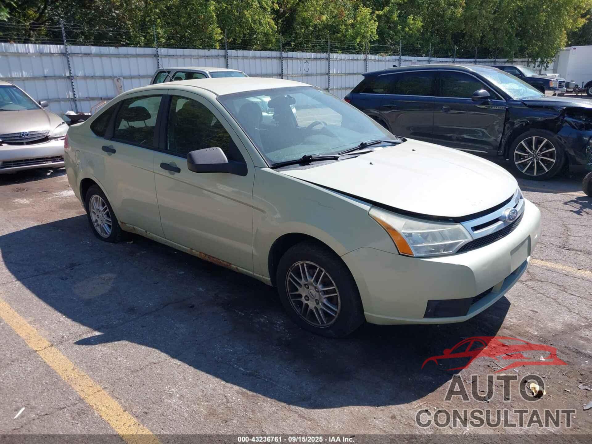 FORD FOCUS 2011 - 1FAHP3FN0BW162865