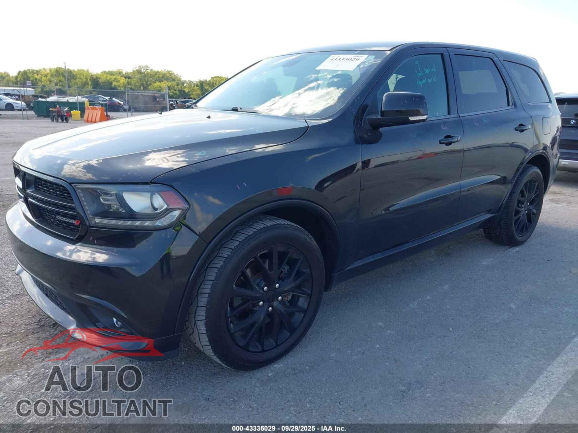 DODGE DURANGO 2015 - 1C4SDHCTXFC888331