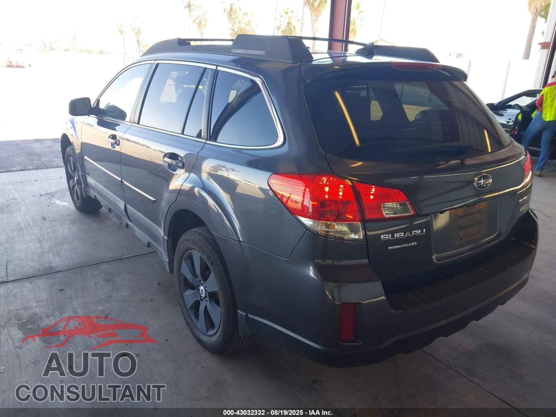 SUBARU OUTBACK 2012 - 4S4BRBLC6C3302021