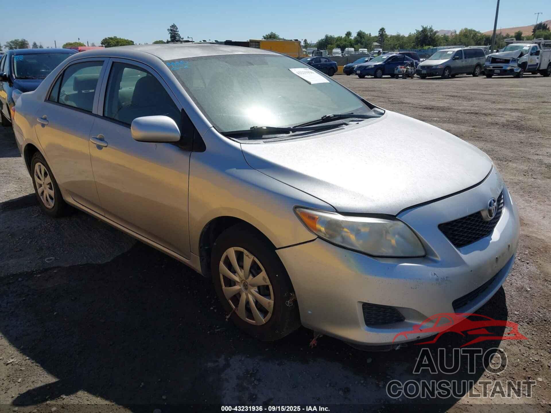 TOYOTA COROLLA 2010 - 1NXBU4EE0AZ312964
