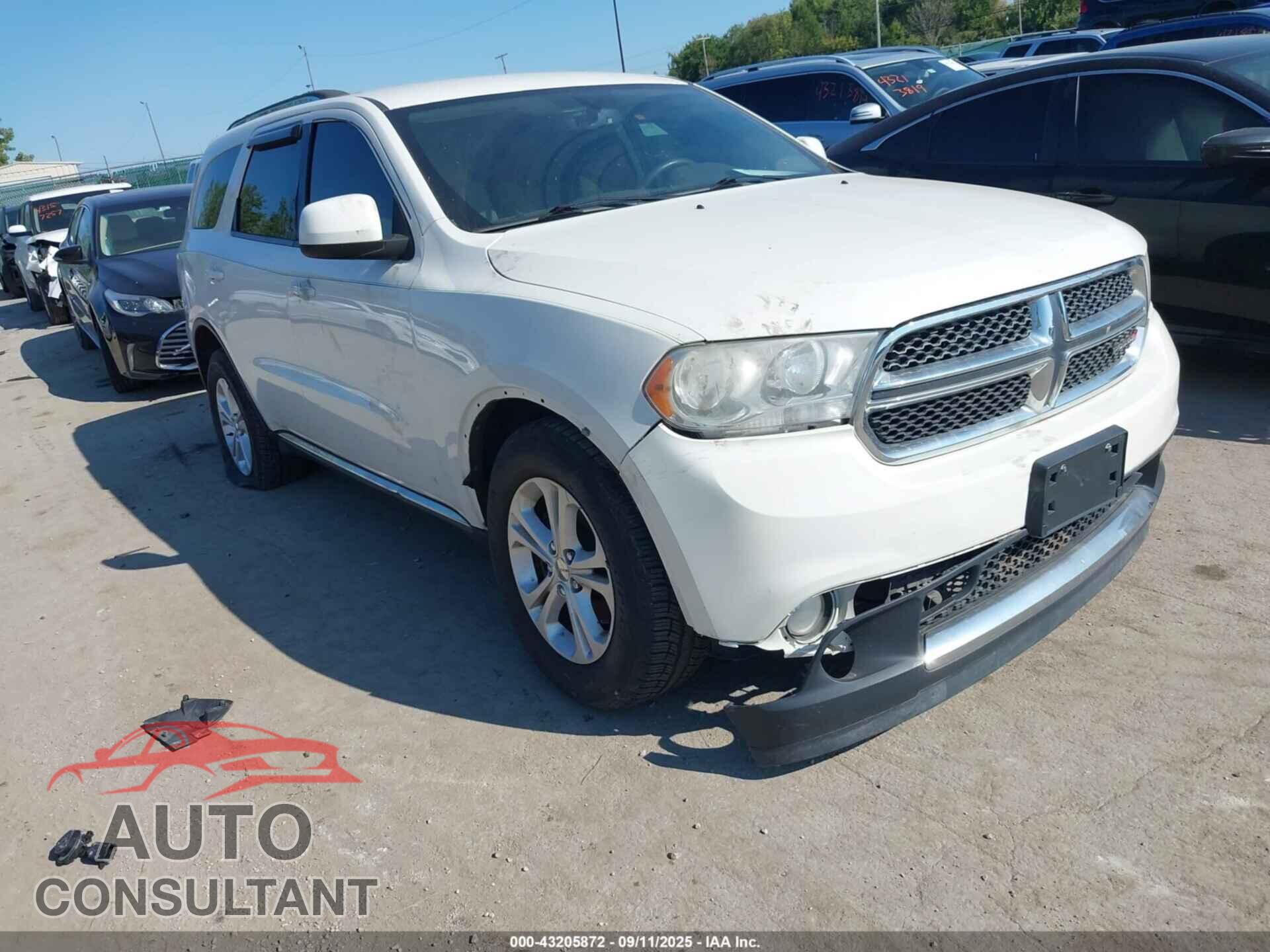 DODGE DURANGO 2012 - 1C4RDHAG3CC330403