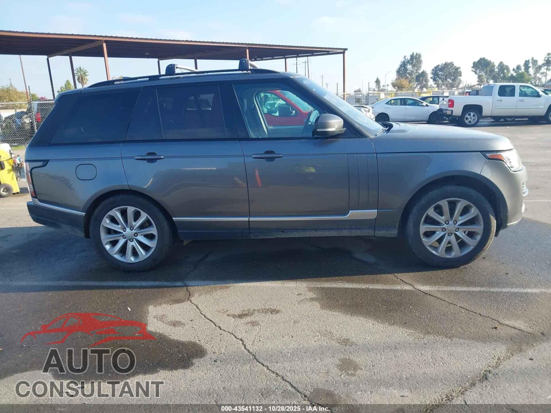 LAND ROVER RANGE ROVER 2017 - SALGS2FK6HA321133