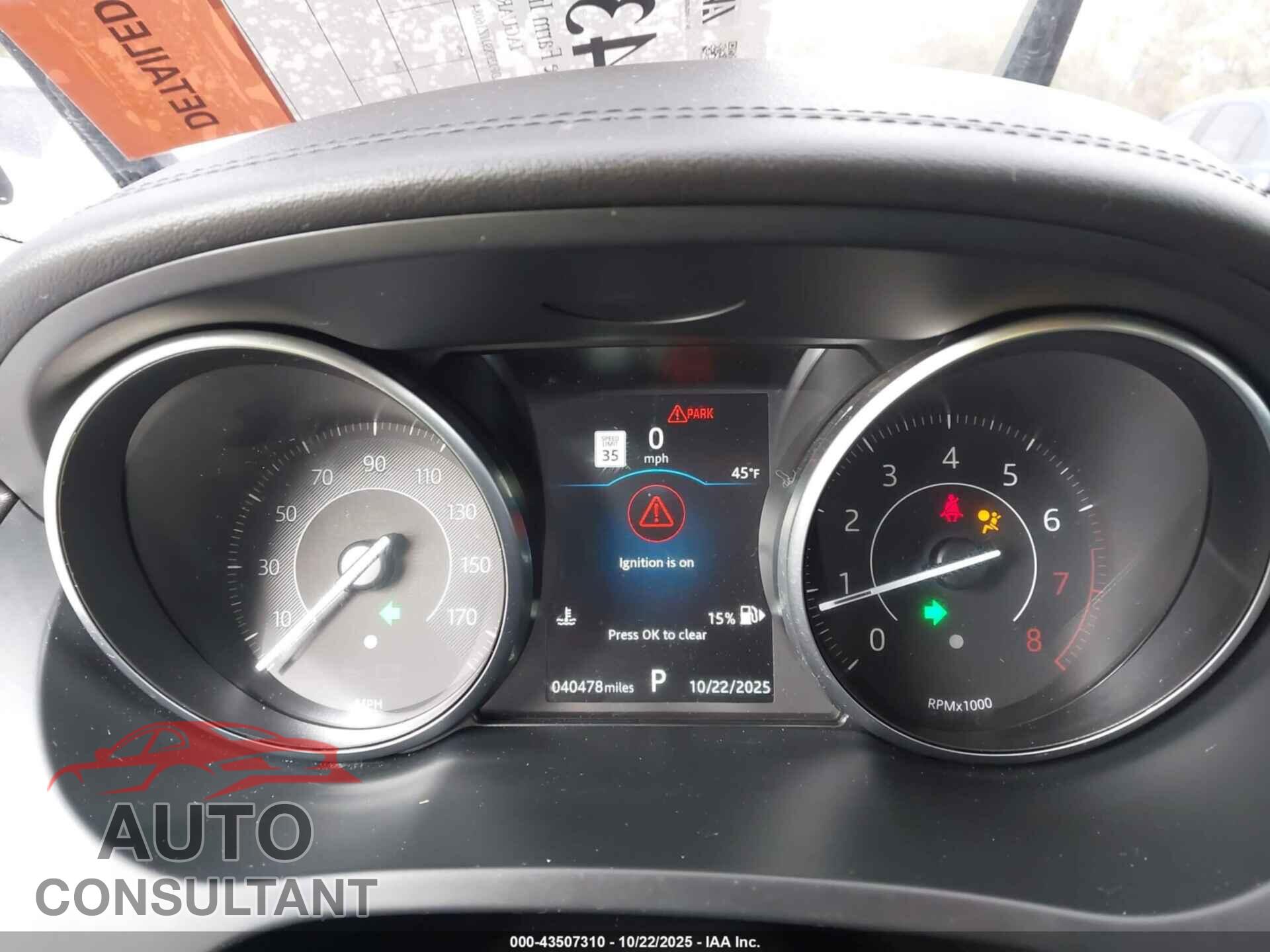 JAGUAR E-PACE 2018 - SADFJ2FX9J1Z16084