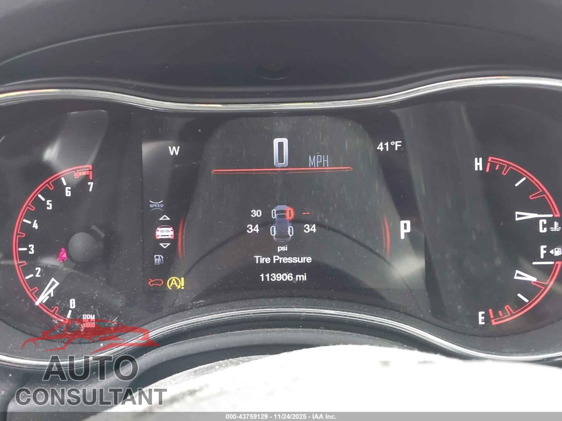 DODGE DURANGO 2017 - 1C4RDJDG7HC661415