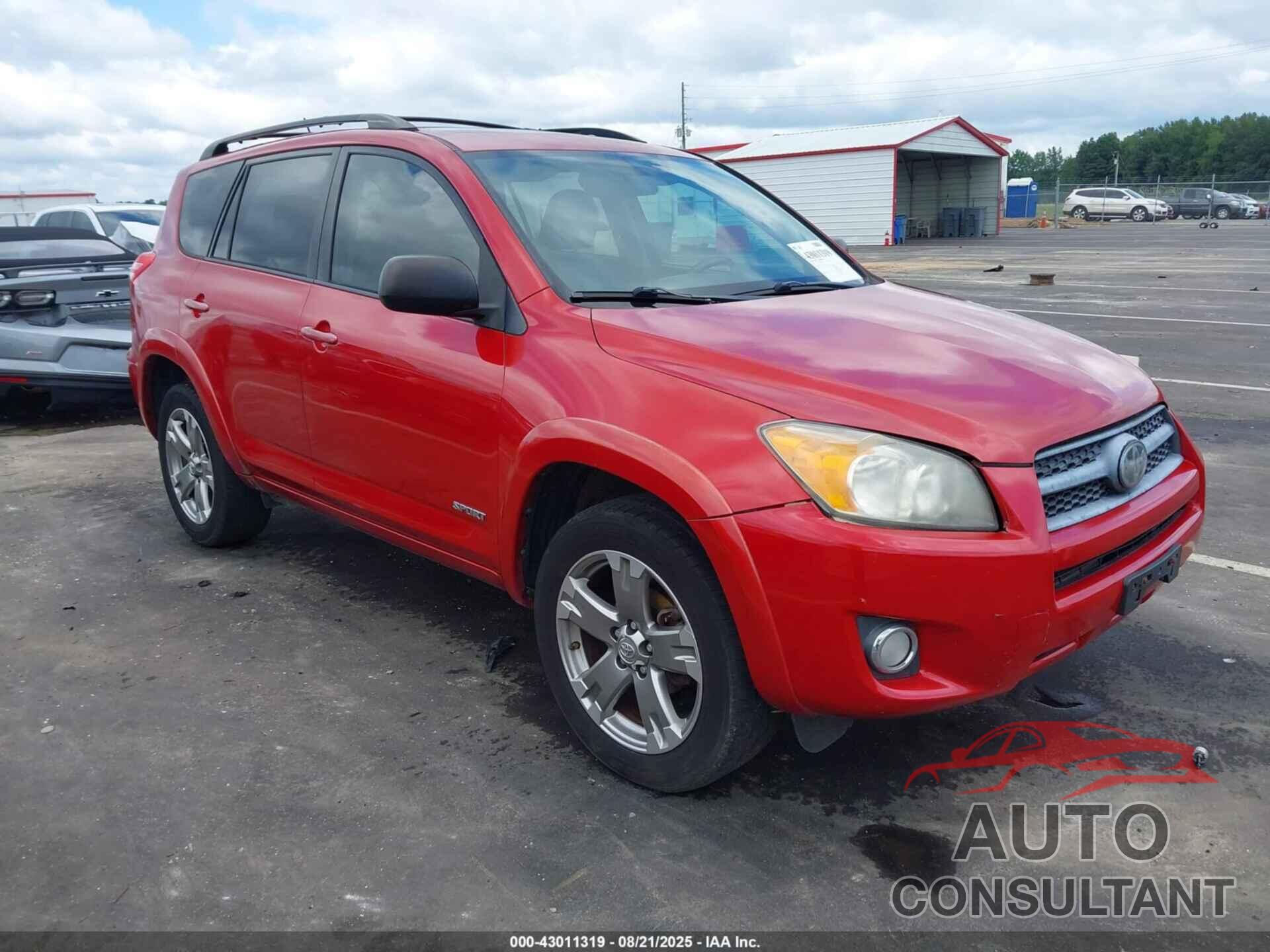 TOYOTA RAV4 2012 - 2T3WF4DV4CW156614