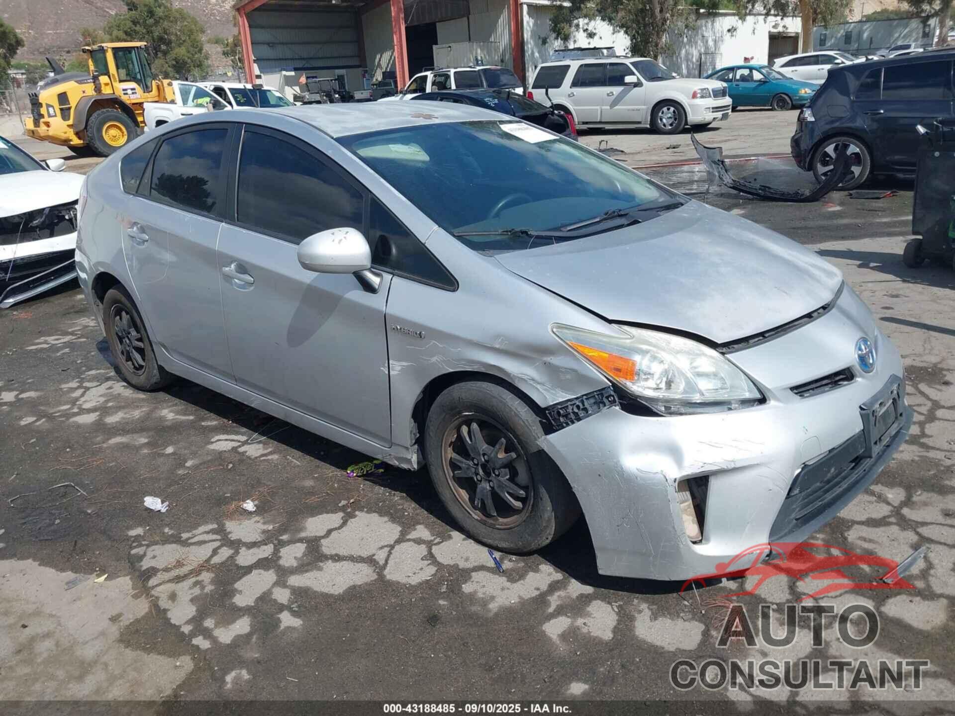 TOYOTA PRIUS 2012 - JTDKN3DU5C1511341