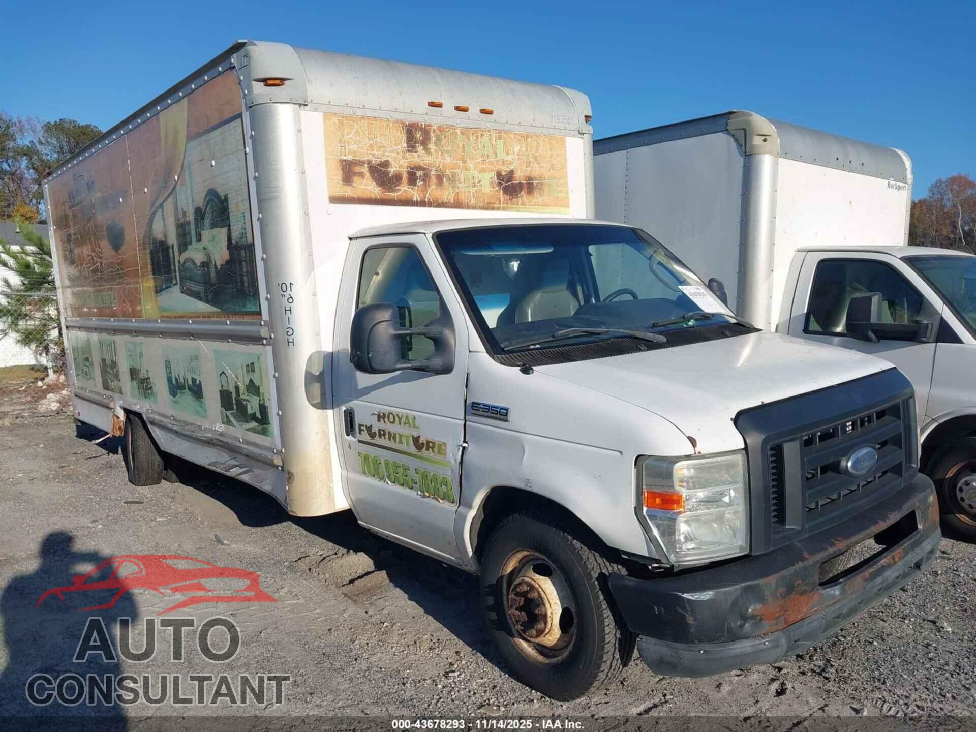 FORD E-350 CUTAWAY 2012 - 1FDWE3FS0CDA53974