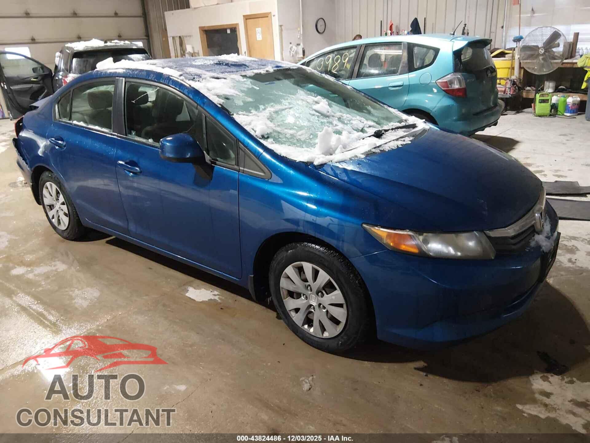 HONDA CIVIC 2012 - 19XFB2F54CE042170