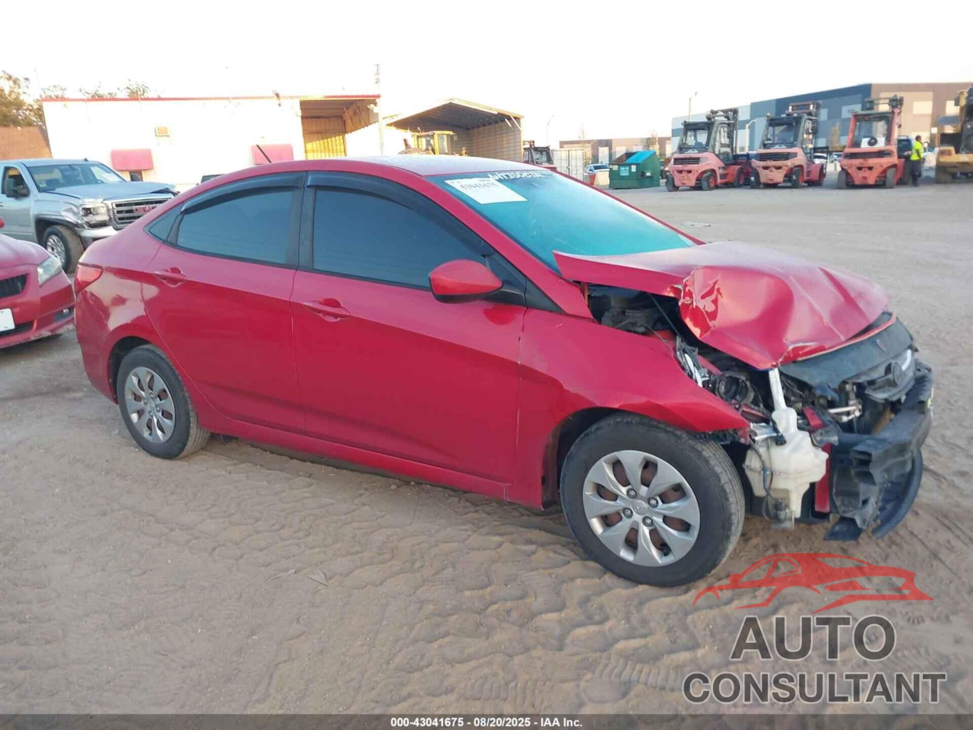 HYUNDAI ACCENT 2017 - KMHCT4AE6HU333423