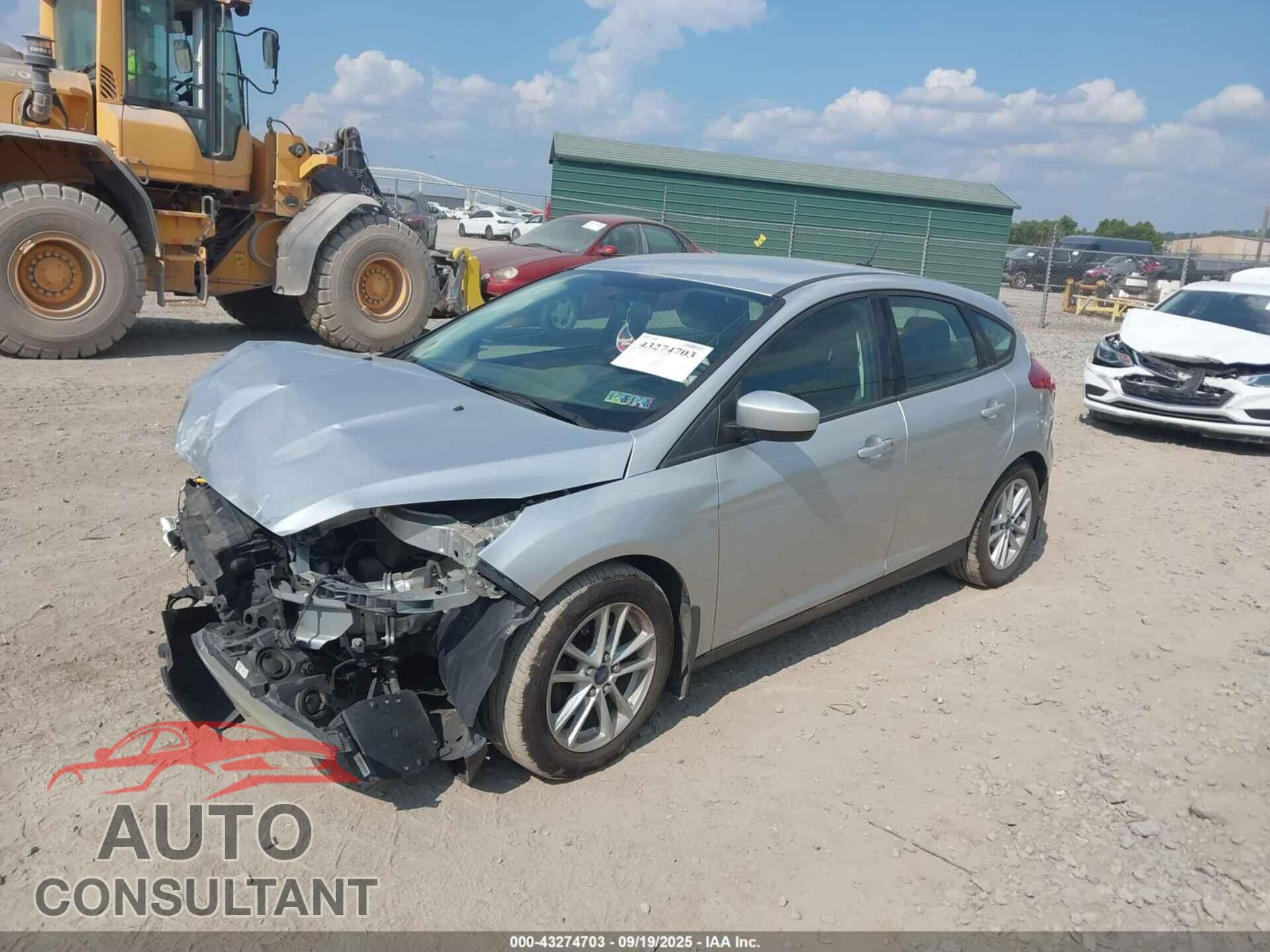 FORD FOCUS 2018 - 1FADP3K20JL203070