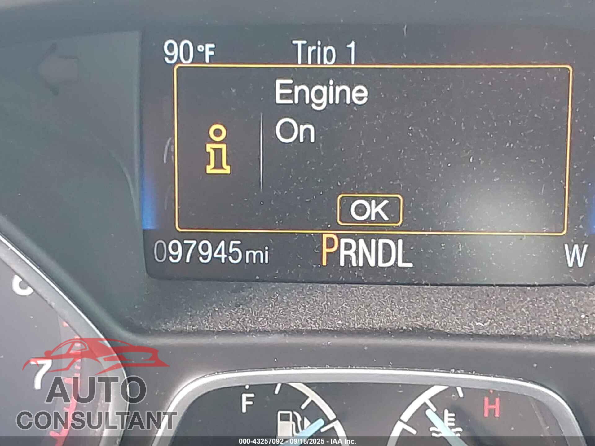 FORD FOCUS 2016 - 1FADP3F23GL320287