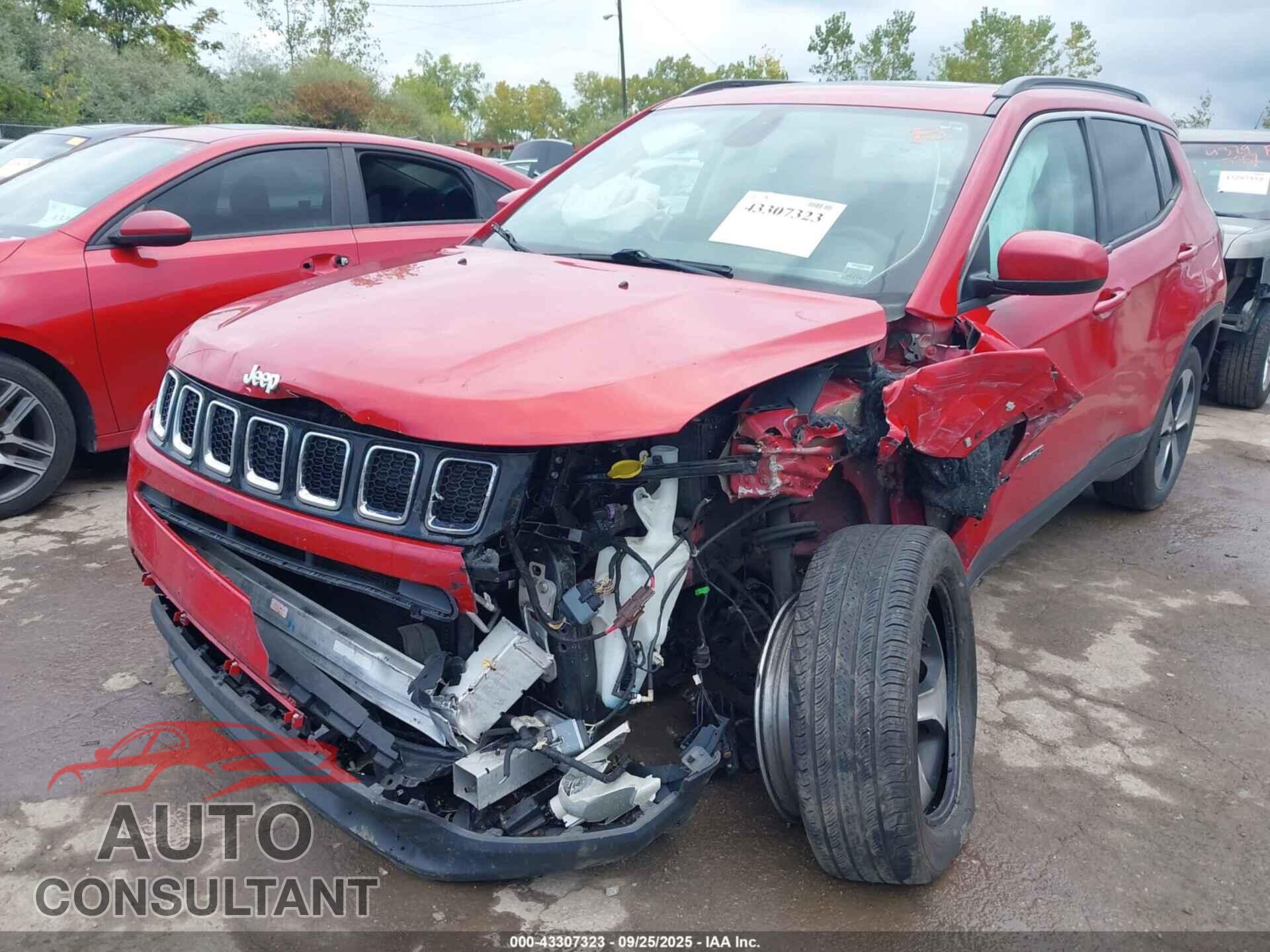 JEEP NEW COMPASS 2017 - 3C4NJDBB3HT617044