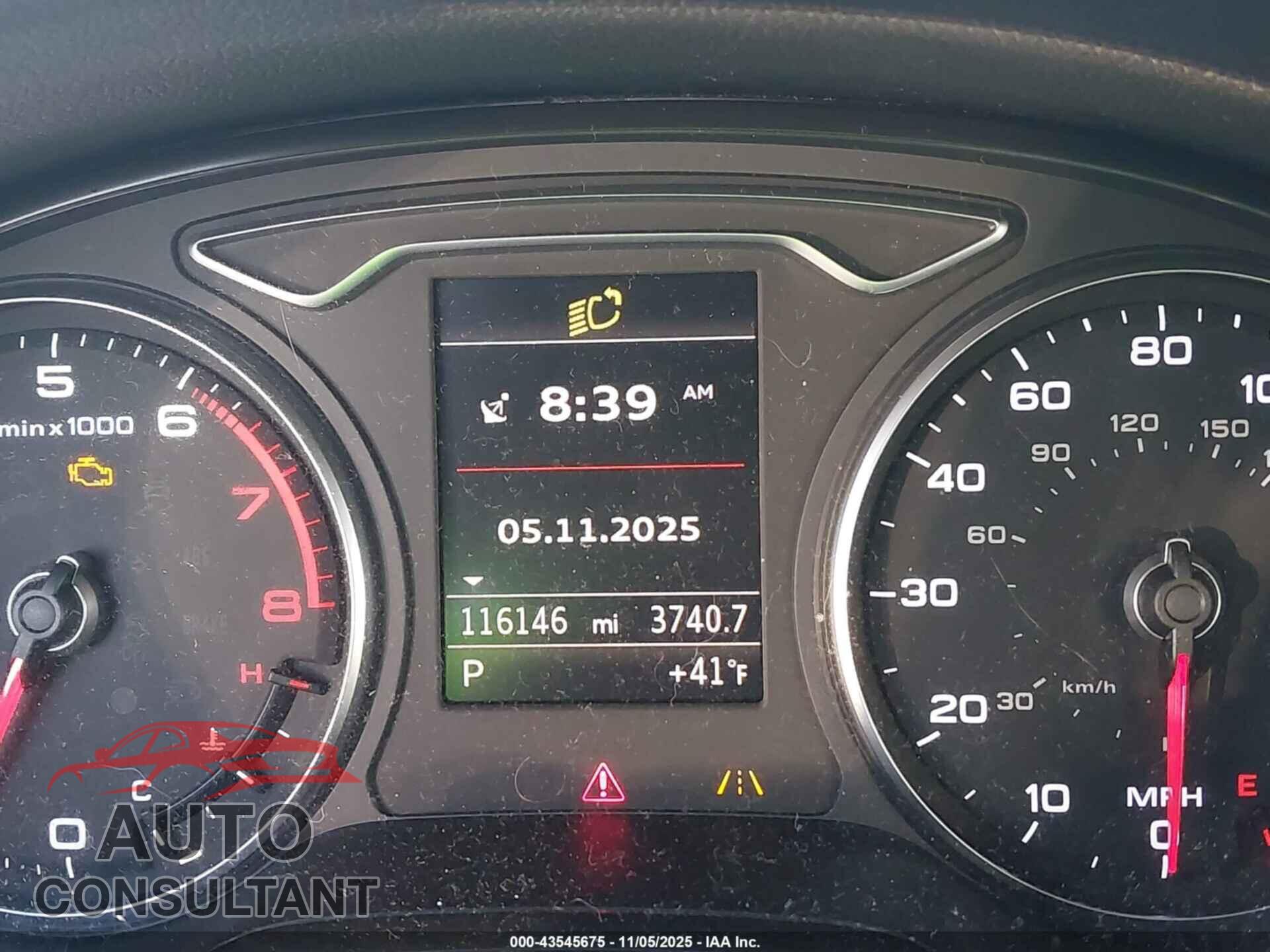 AUDI A3 2015 - WAUKFGFF6F1096597
