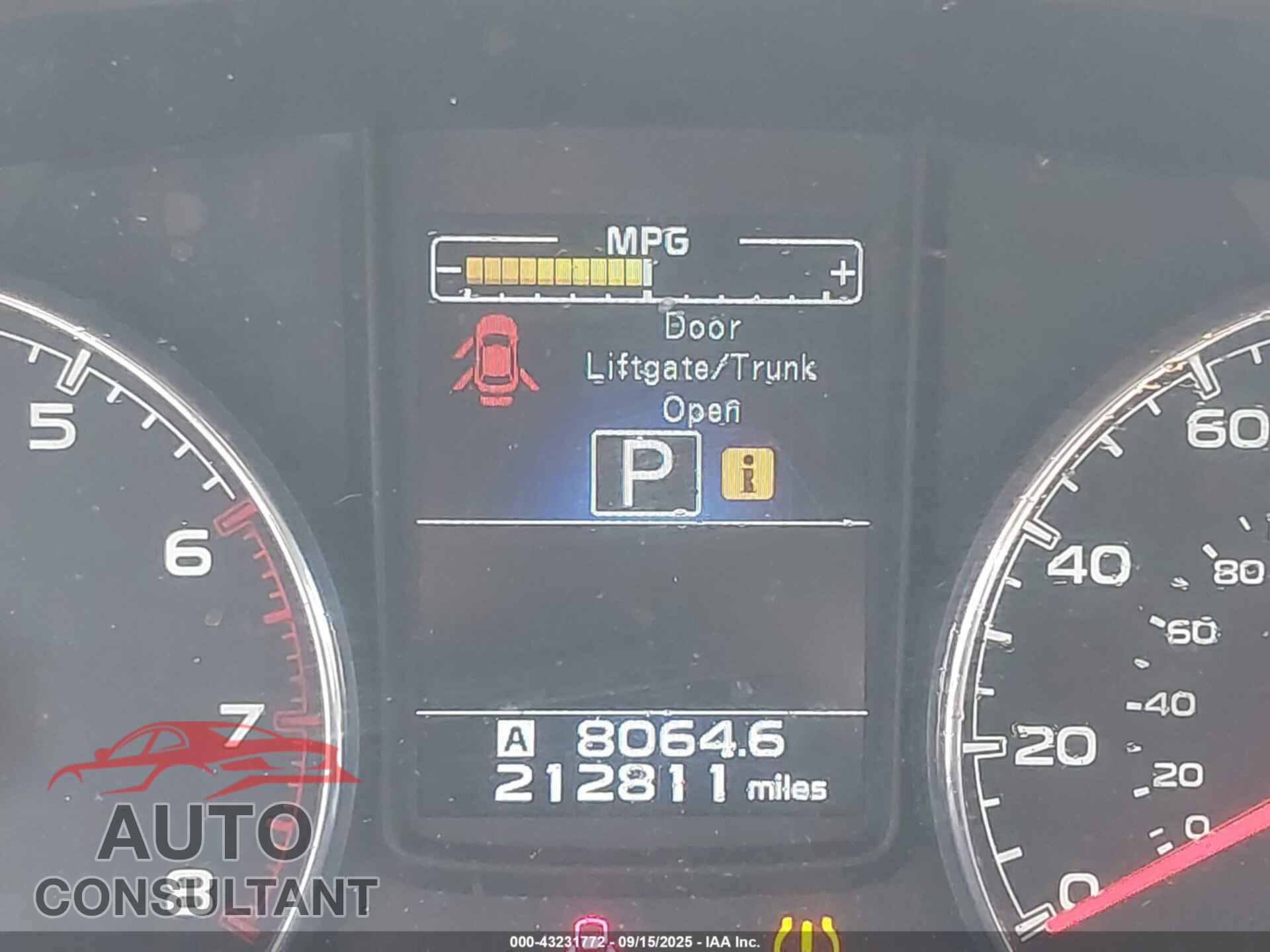 SUBARU OUTBACK 2014 - 4S4BRBLC2E3324083