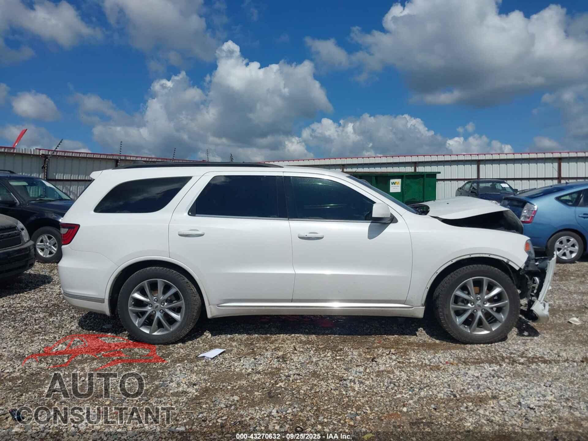 DODGE DURANGO 2019 - 1C4RDHAG1KC836245