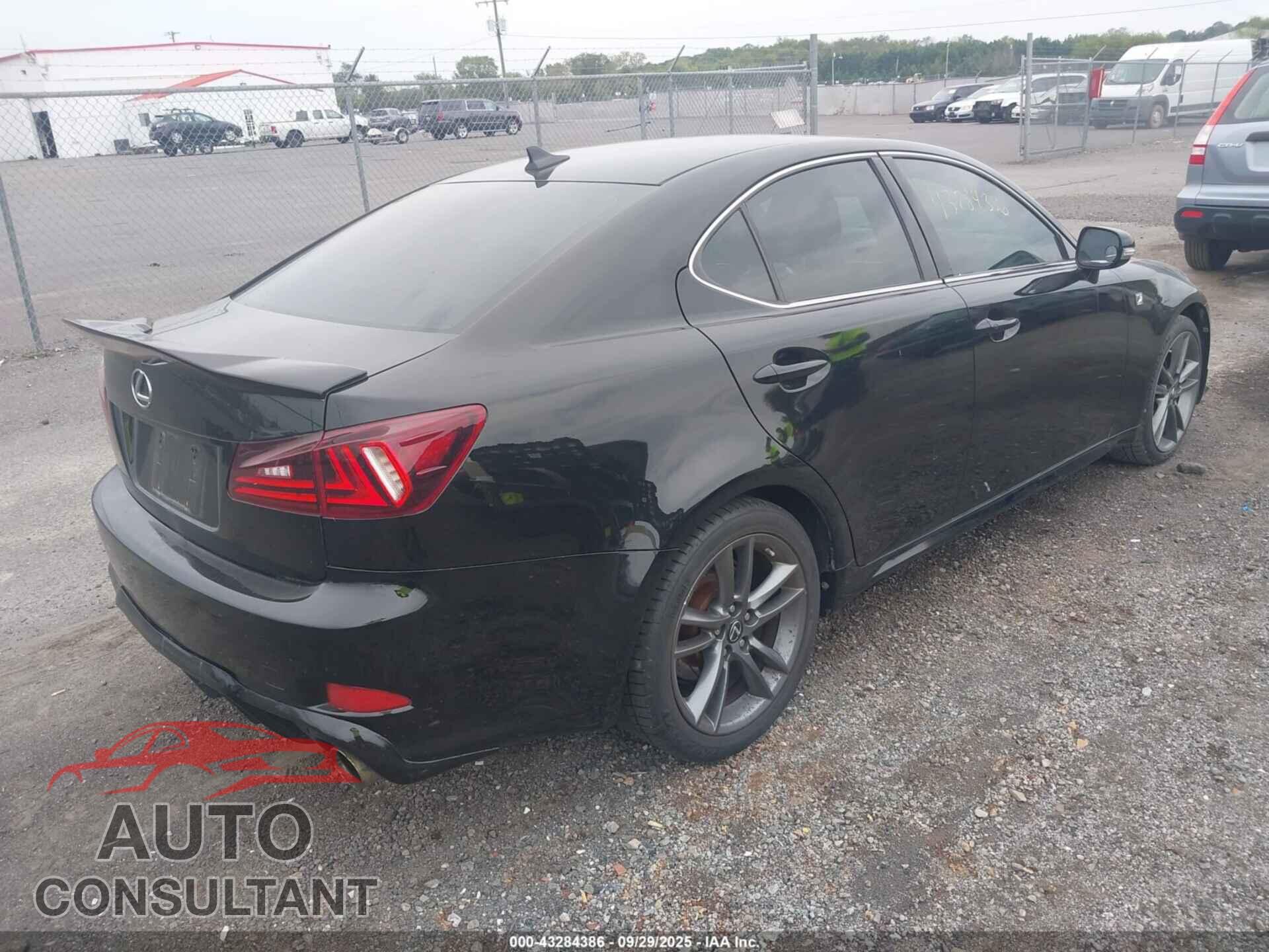 LEXUS IS 250 2011 - JTHBF5C20B5134609