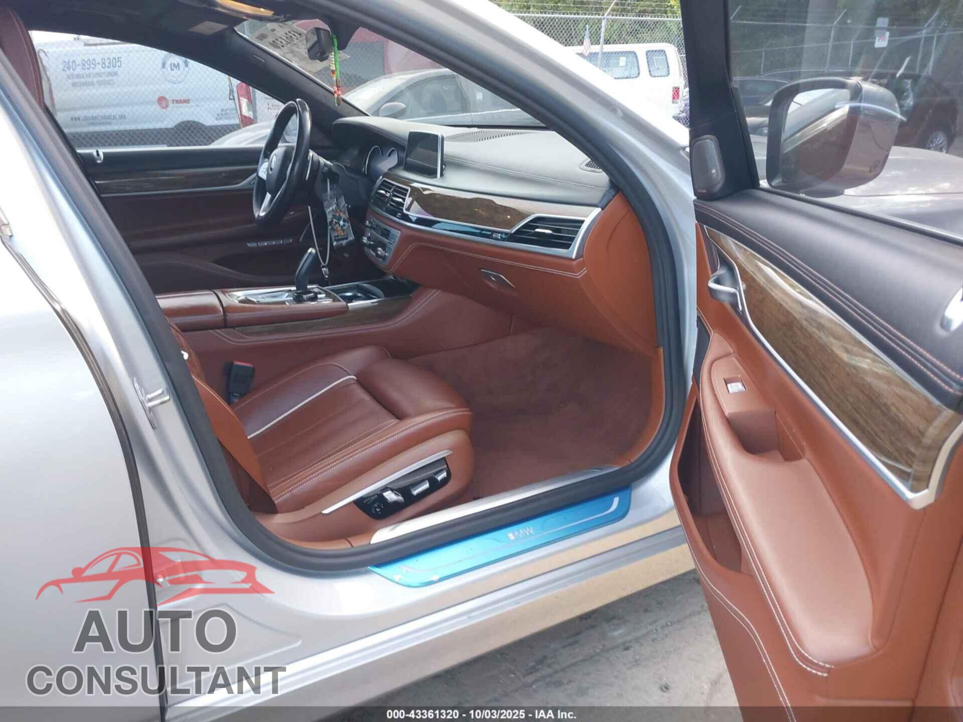 BMW 740I 2017 - WBA7E2C50HG739999