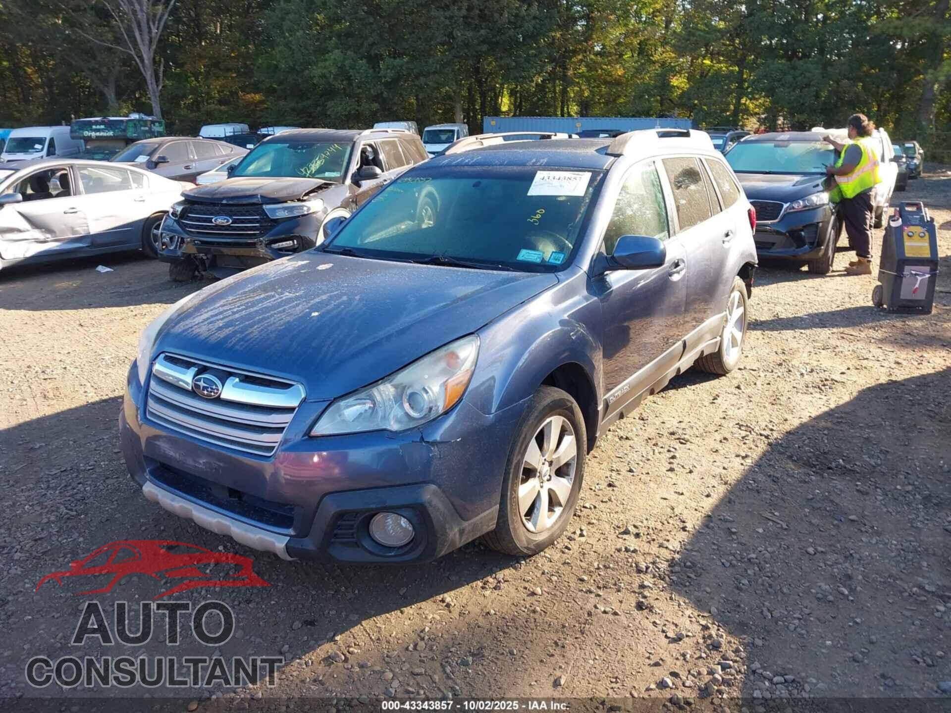 SUBARU OUTBACK 2014 - 4S4BRBLC8E3307644