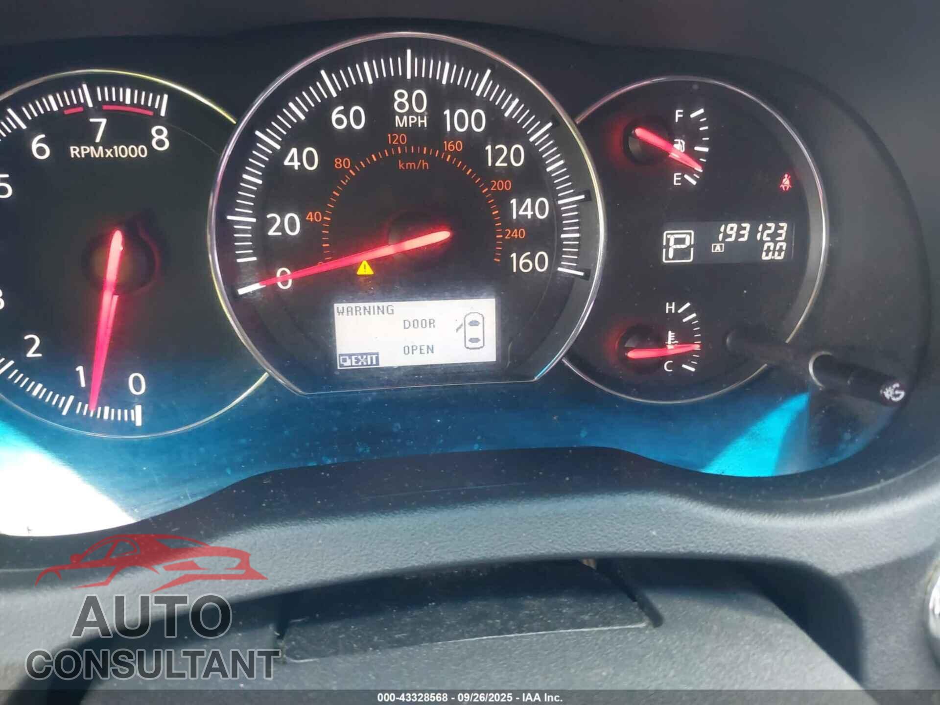 NISSAN MAXIMA 2012 - 1N4AA5AP1CC854952