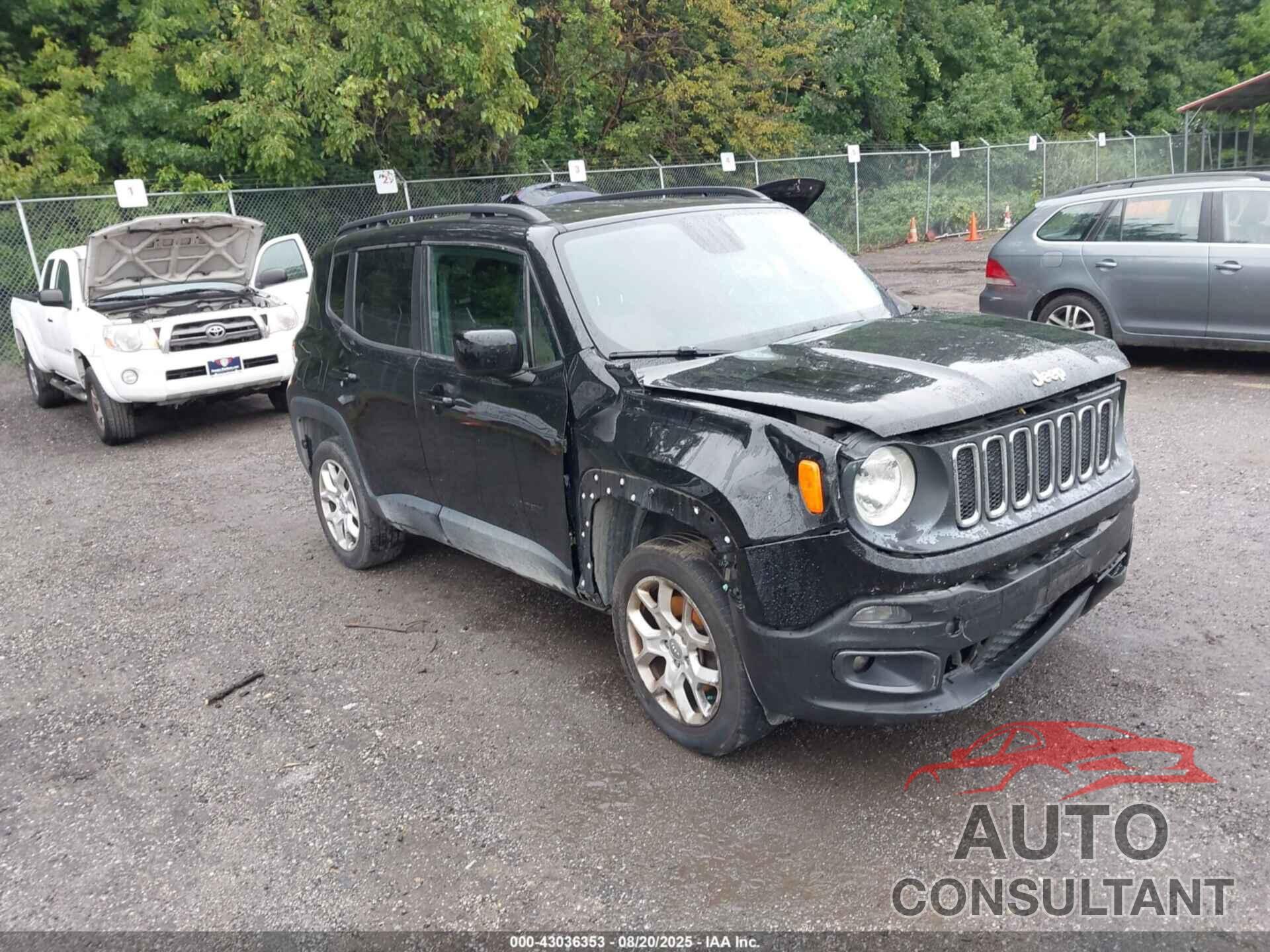 JEEP RENEGADE 2016 - ZACCJBBT1GPD21403