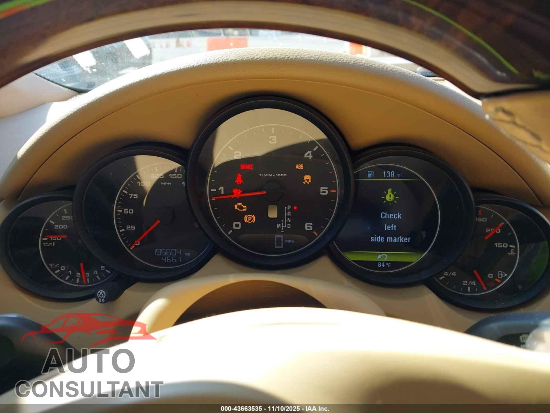 PORSCHE CAYENNE 2013 - WP1AF2A28DLA32261