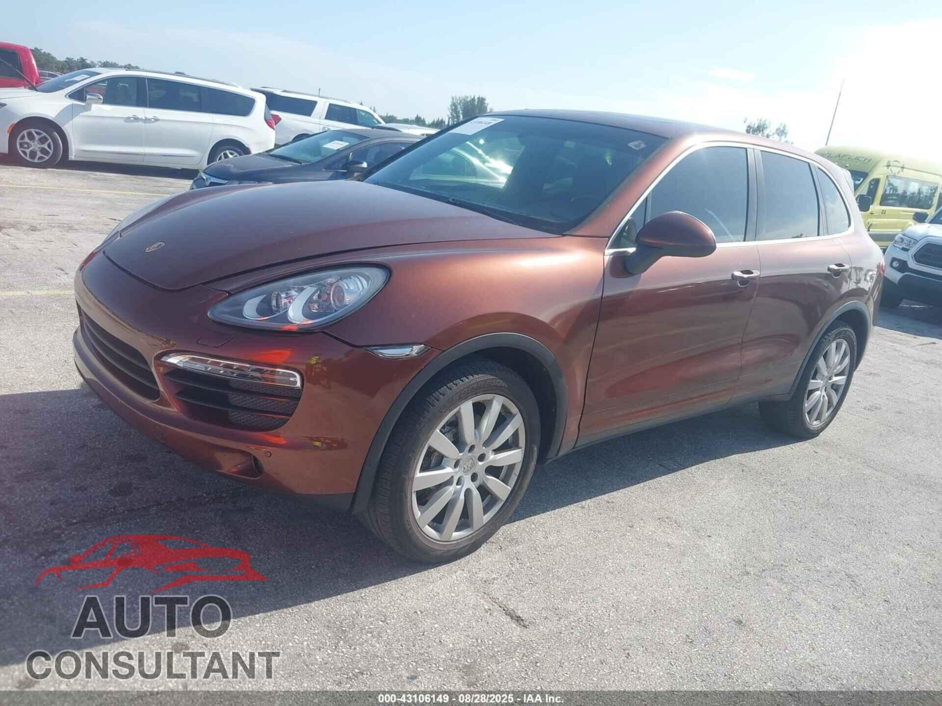 PORSCHE CAYENNE 2012 - WP1AB2A27CLA47019